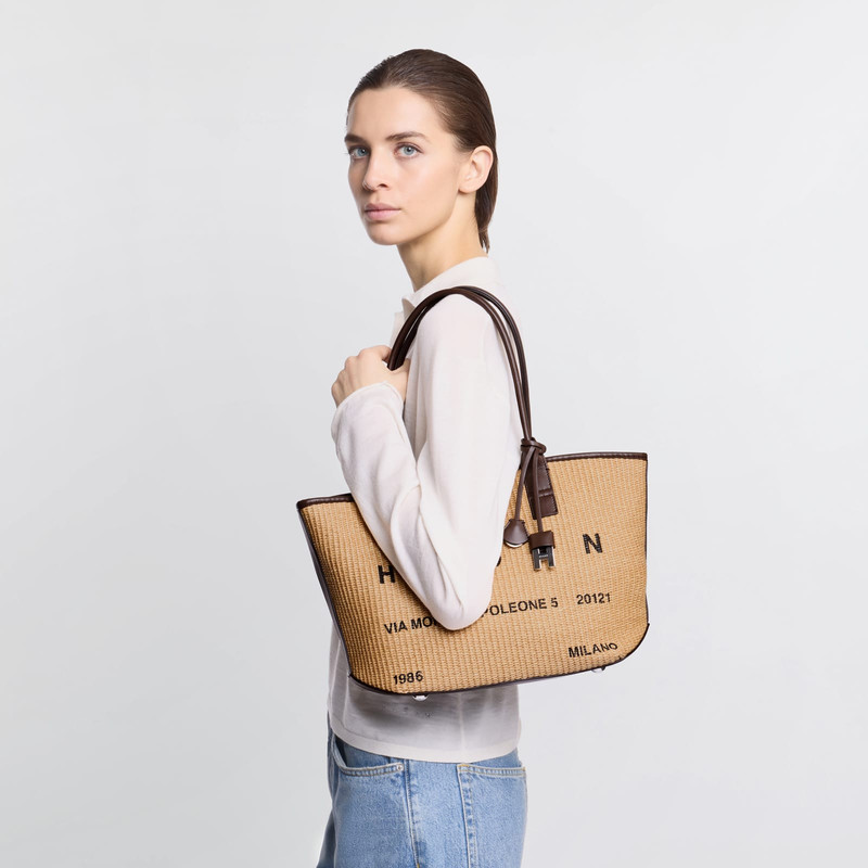 Hogan Address Shopping Bag Small 8