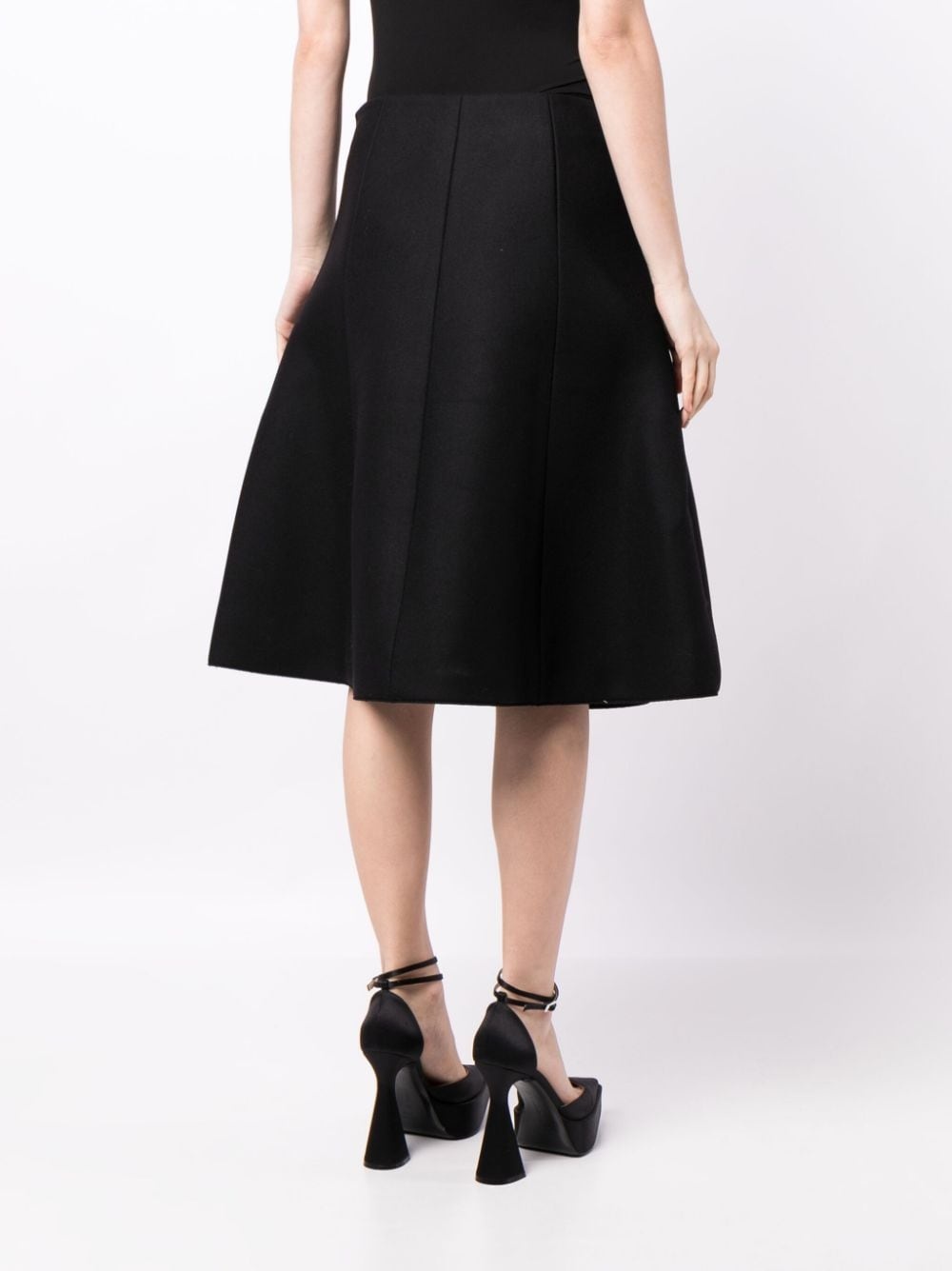 Boris virgi wool blend skirt - 4
