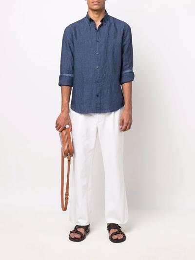 Paul & Shark button-up linen shirt outlook