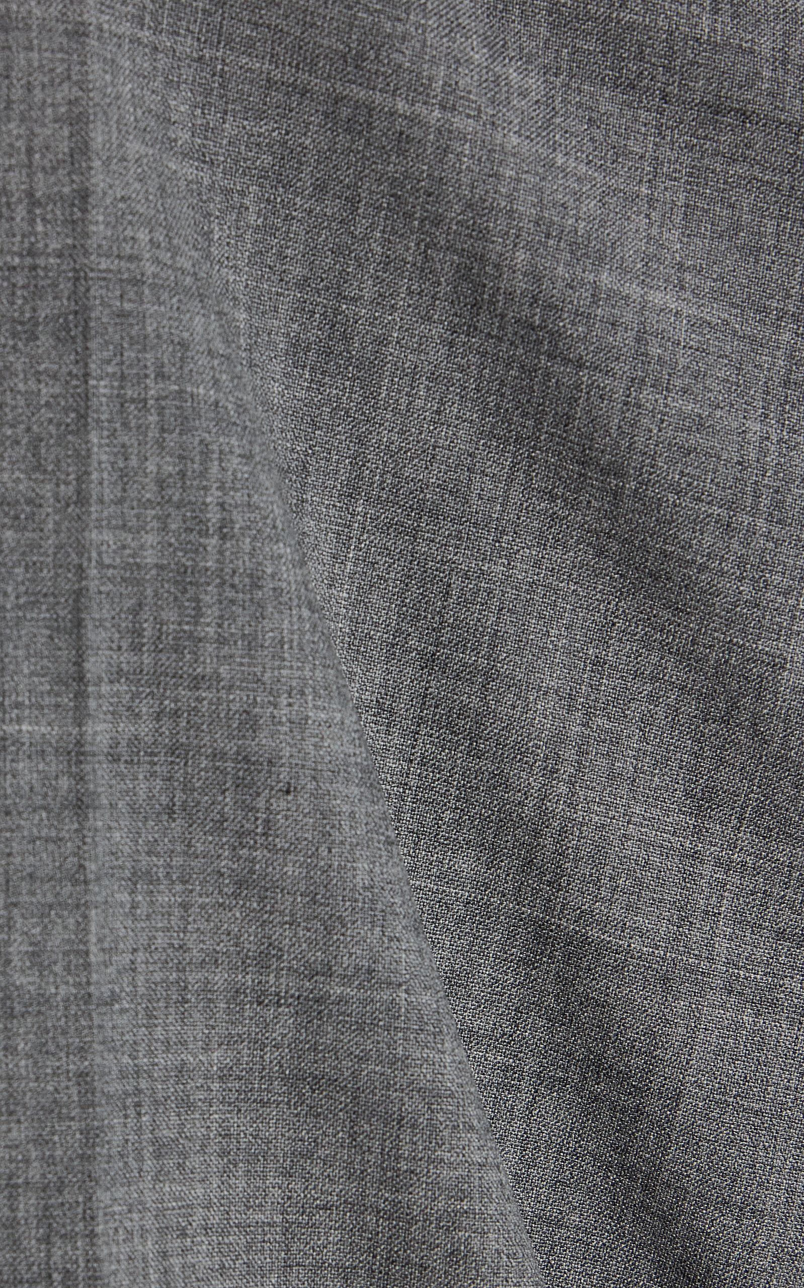 Classic Cropped Wool Trousers grey - 2