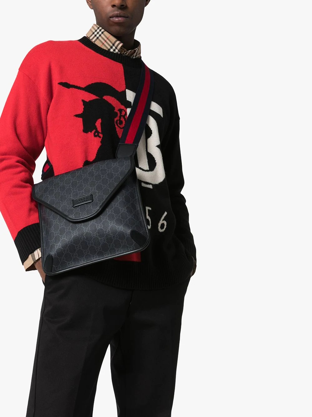 GG Supreme envelope messenger bag - 2