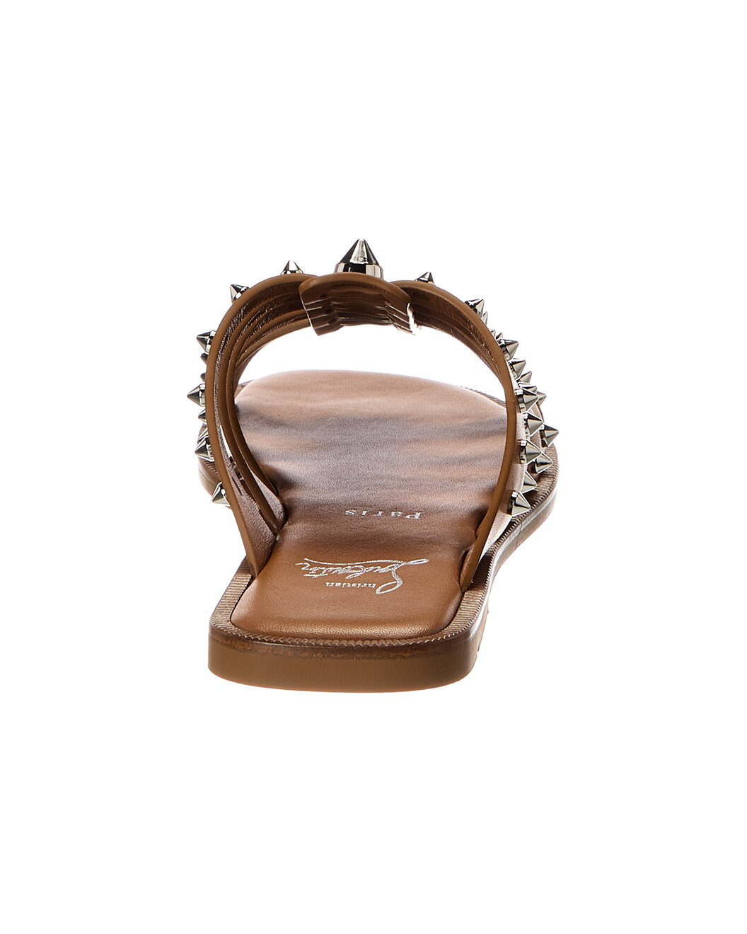 Christian Louboutin Charja Spike Leather Sandal - 3