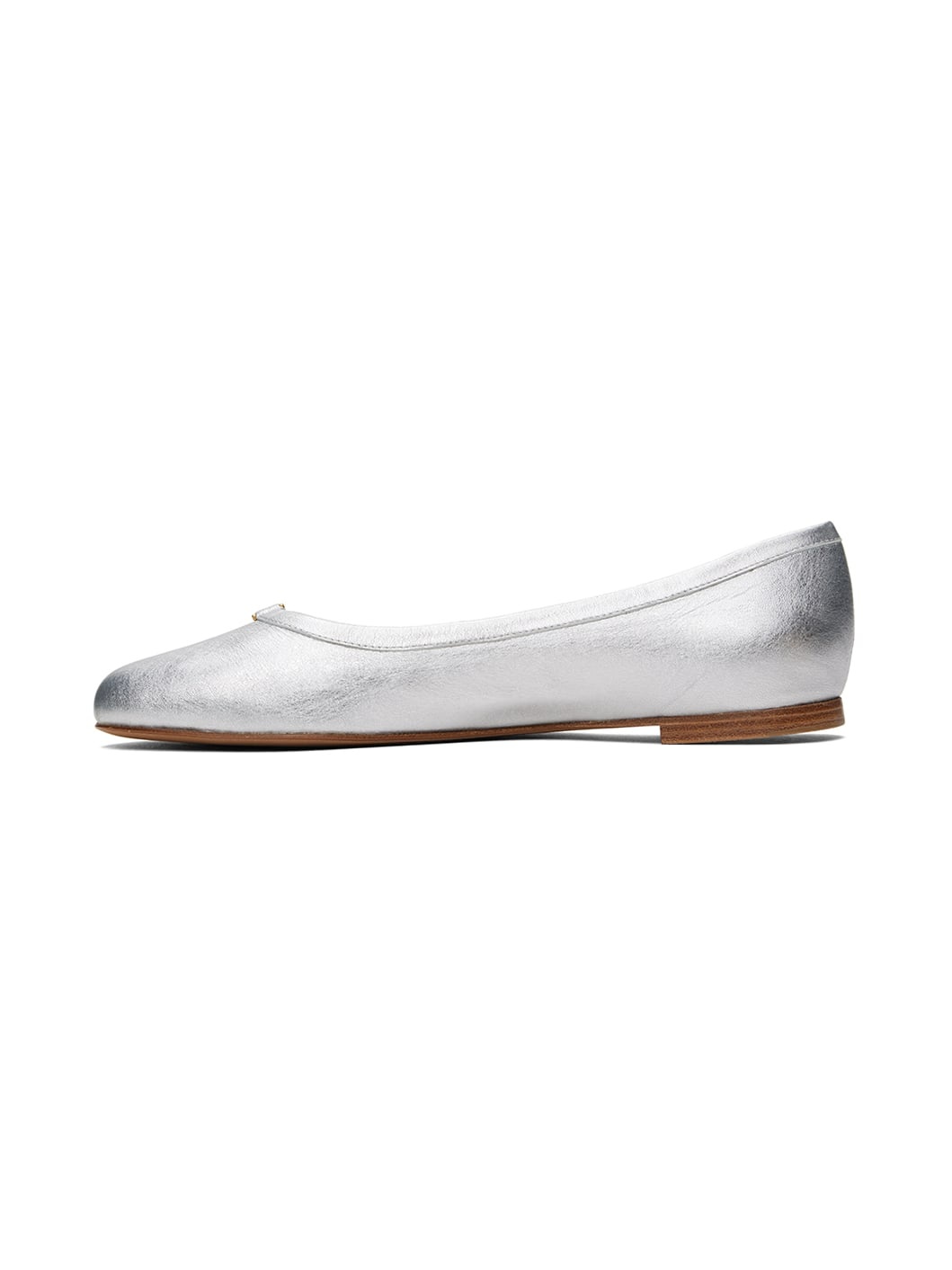 Silver Marcie Ballerina Flats - 3