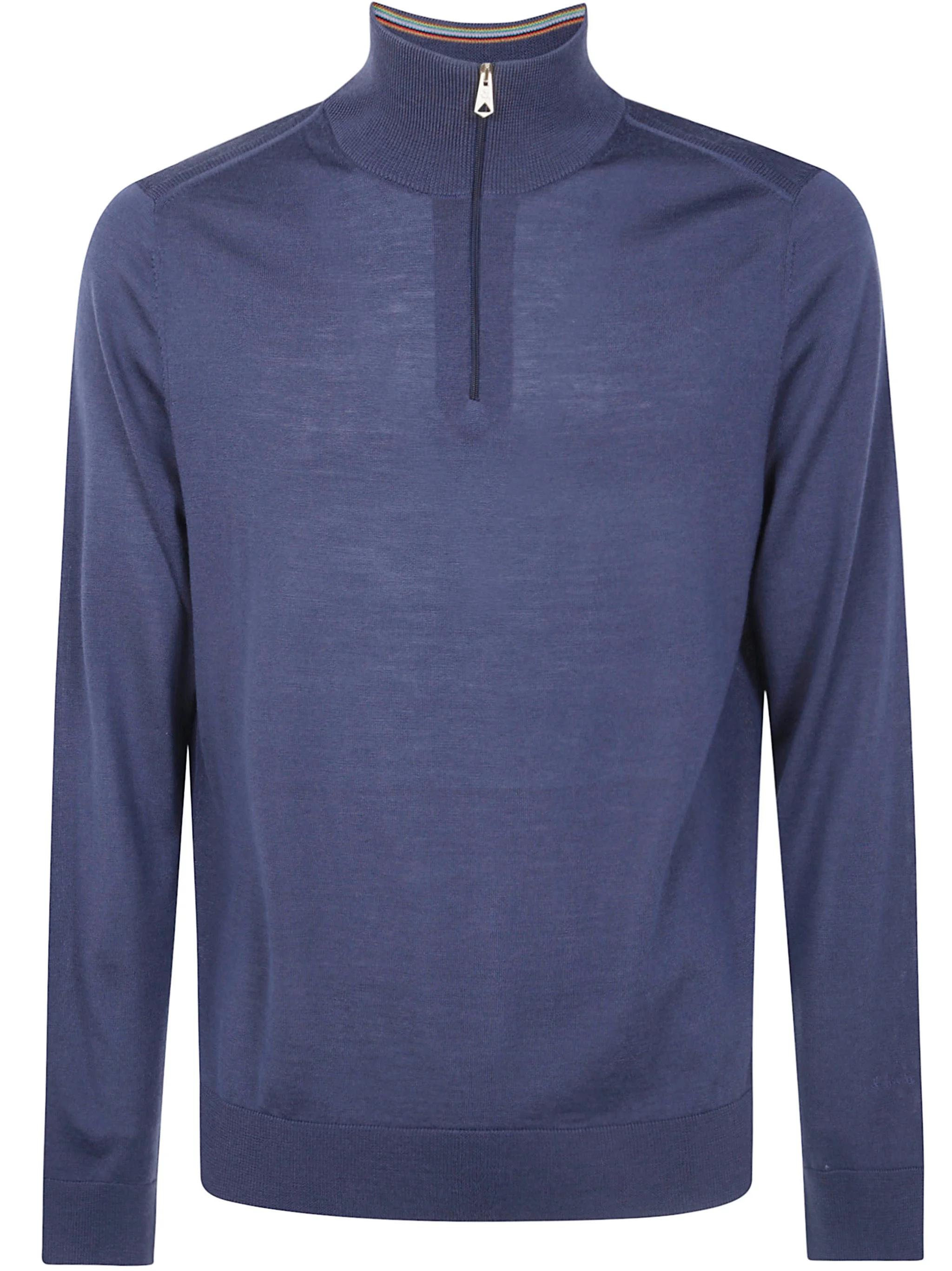 Sweater Zip Neck "M1r.971Z. W03154 43 Greyish Blue" - 1