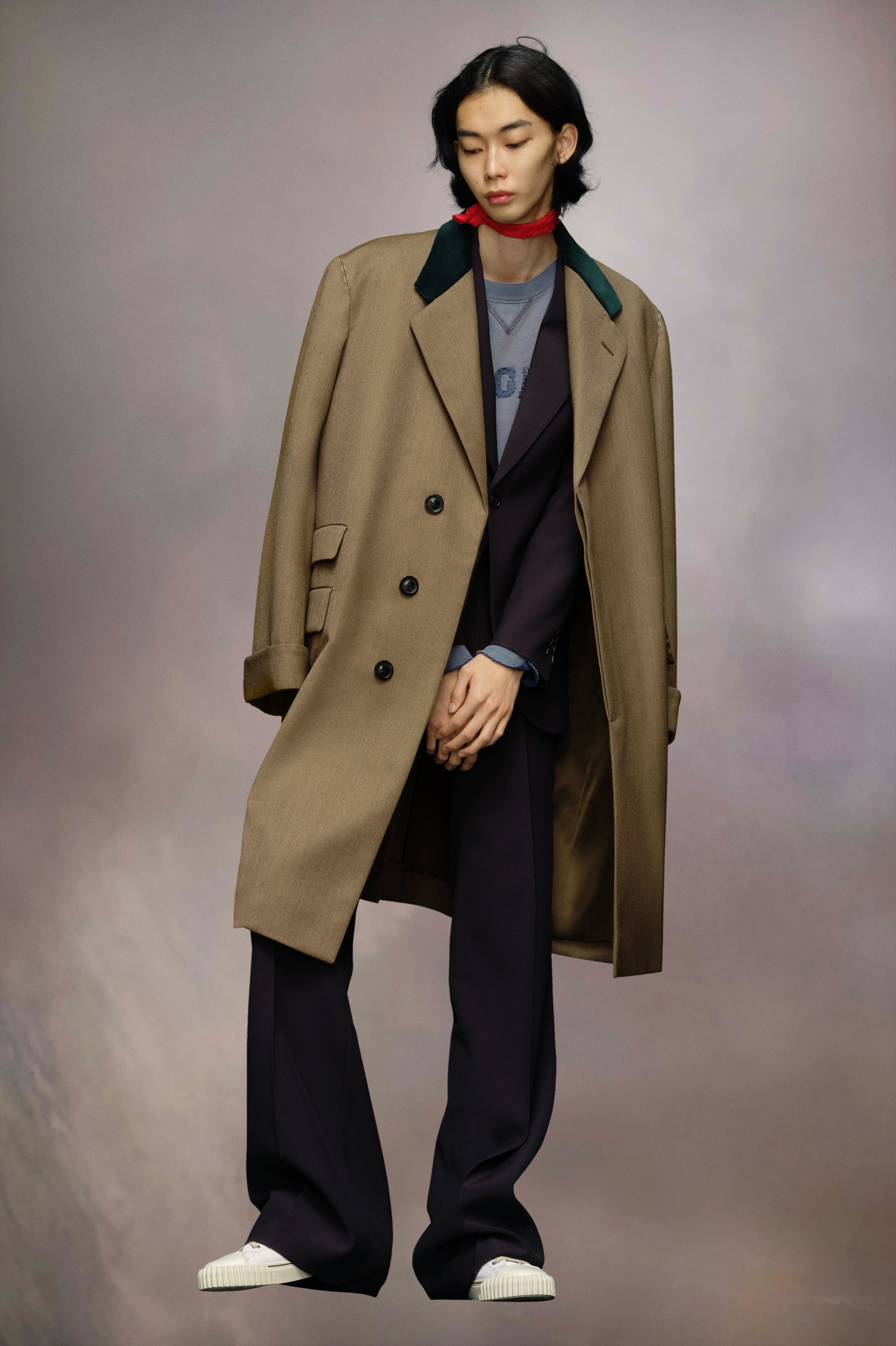 work-in-progress wool coat - 6