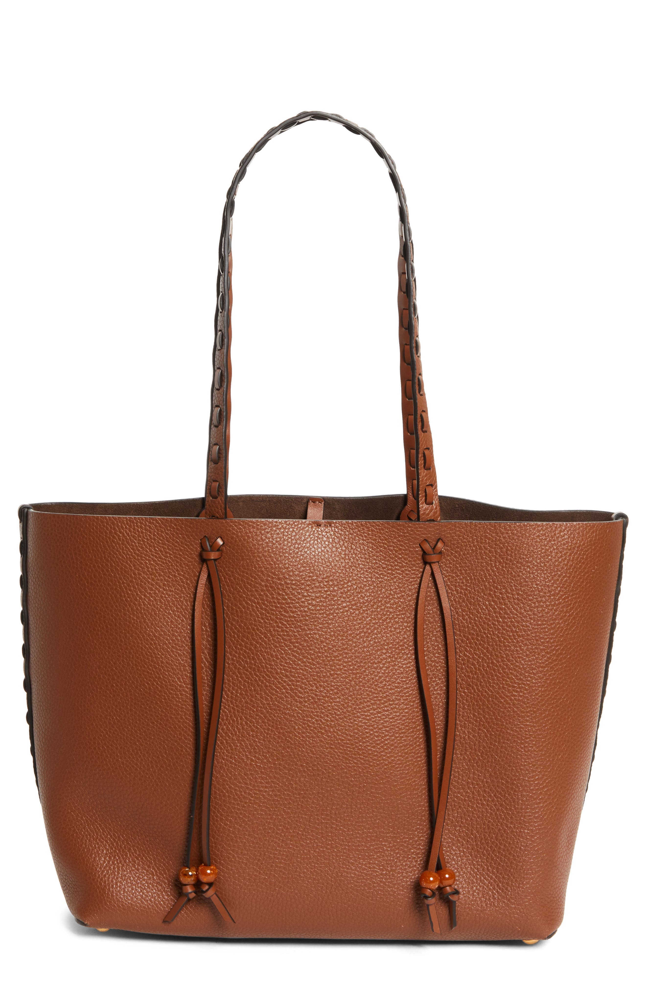 Etro Shopping Essential Leather Tote in M1384 Burnt at Nordstrom - 1