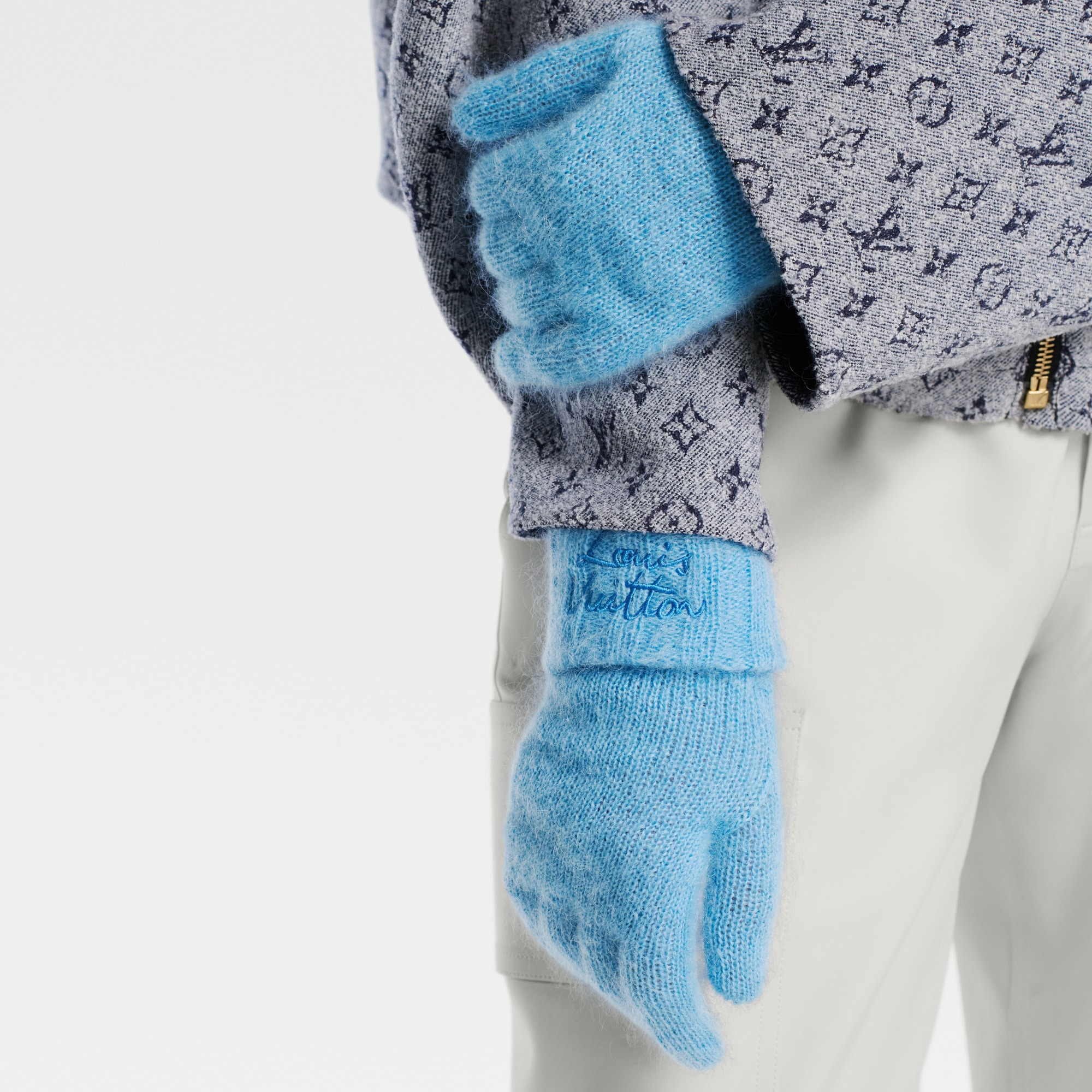 LV Script Gloves - 4