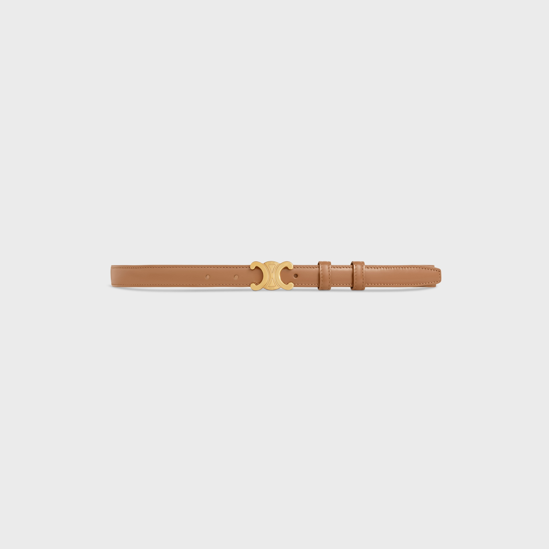 Small Triomphe Belt in Taurillon Leather - 2