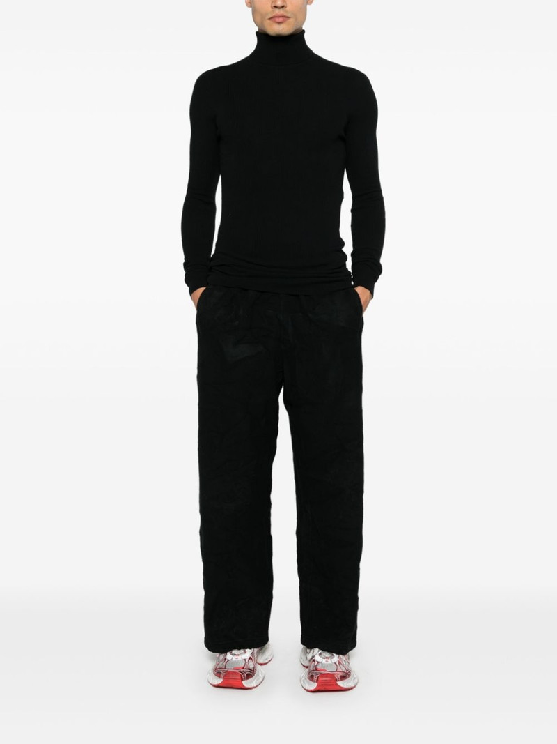 BALENCIAGA Men's Baggy Pants in Black outlook