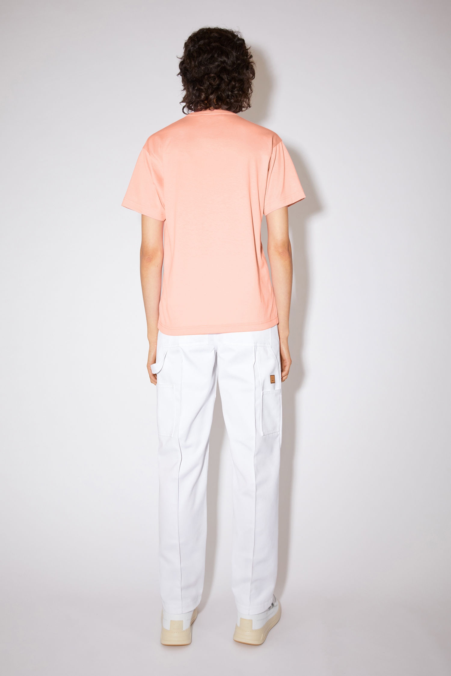 Crew neck t-shirt - Pale Pink - 3