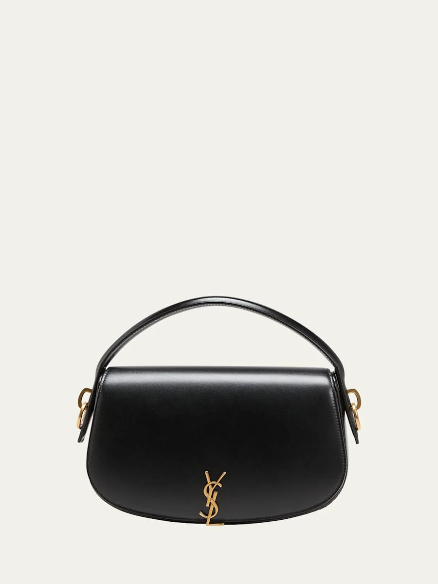 YSL Flap Crossbody Bag in Leather - 1