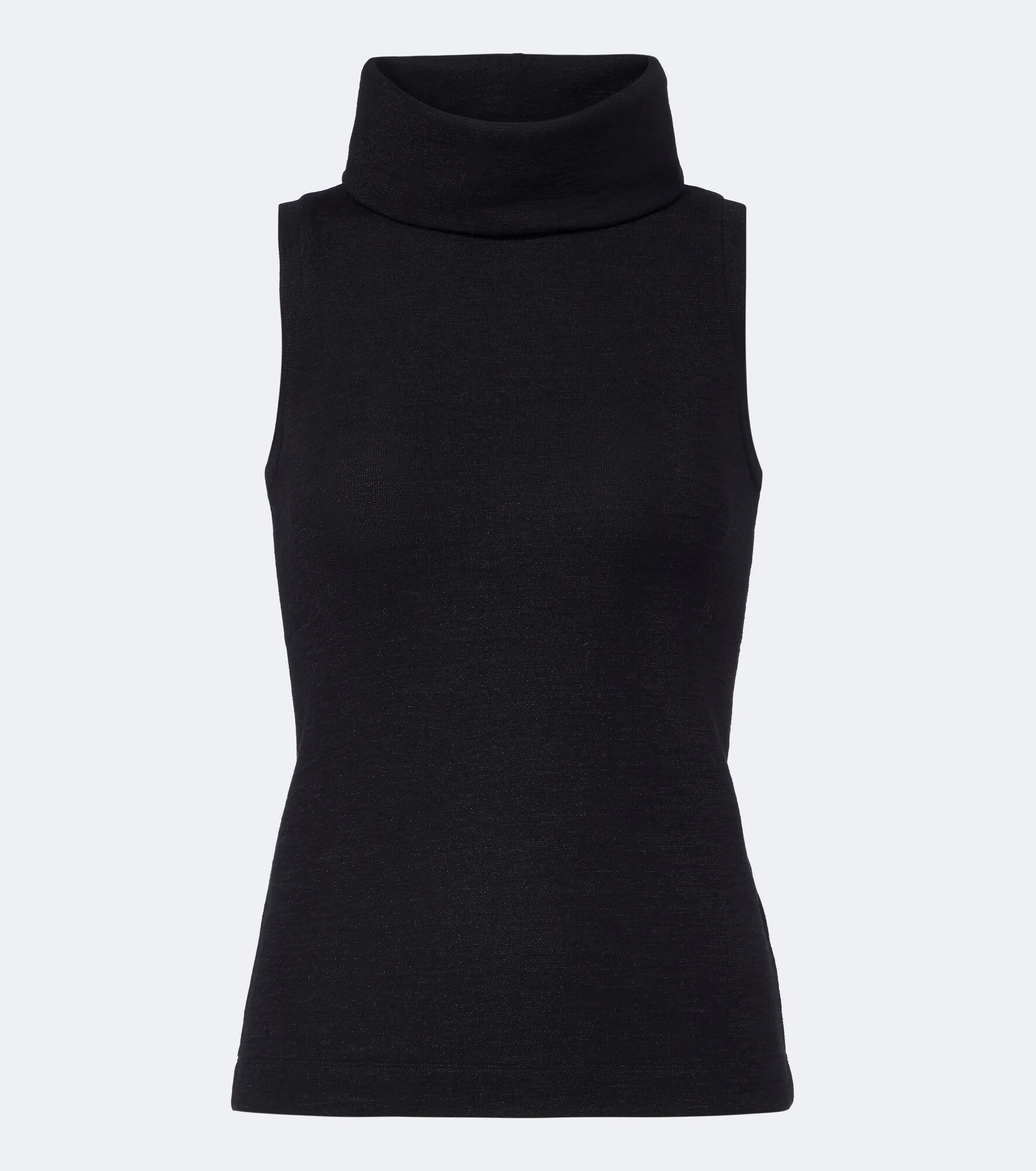 Knitted wool-blend top - 1