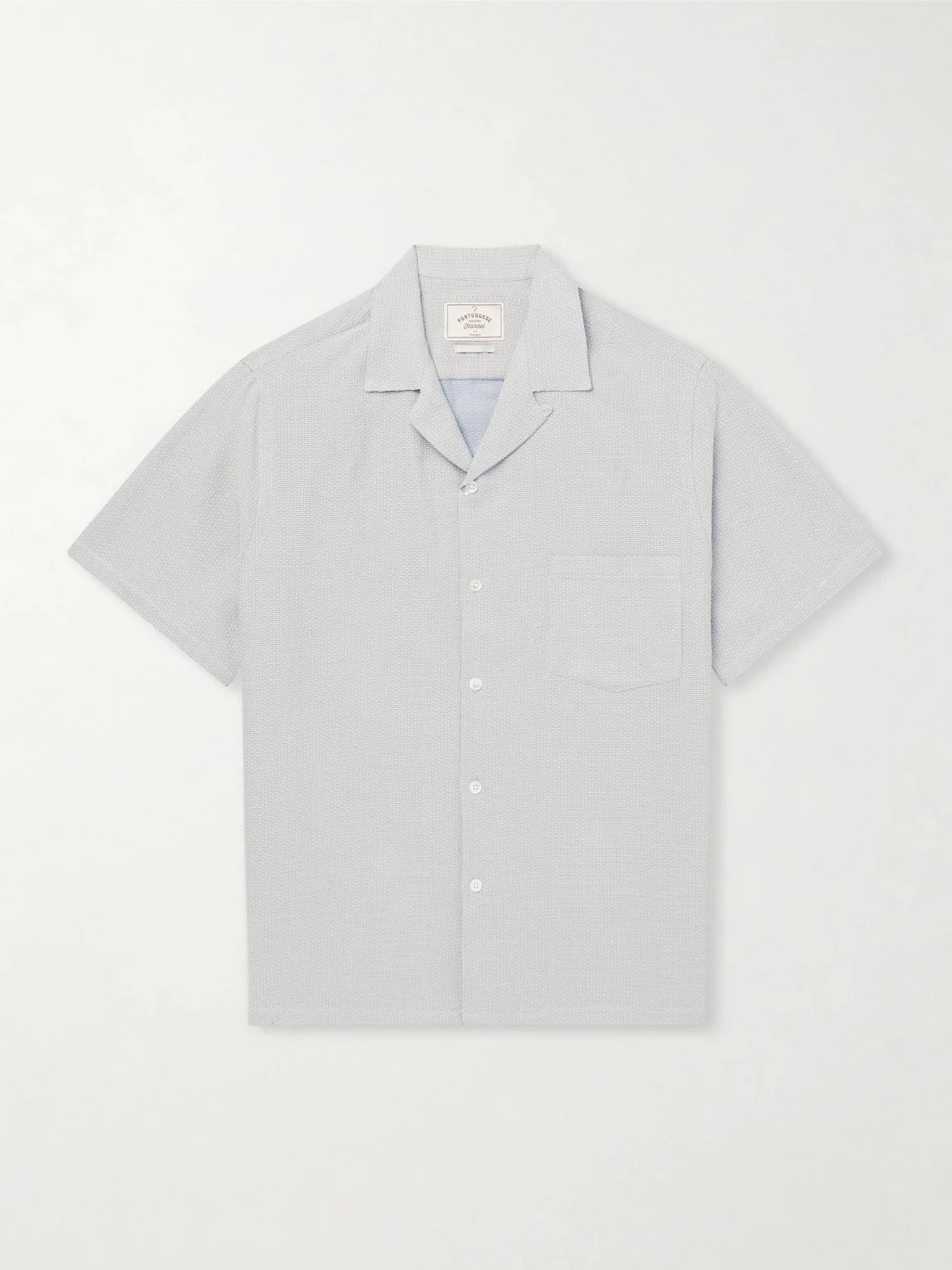 Jones Camp-Collar Cotton Shirt - 1