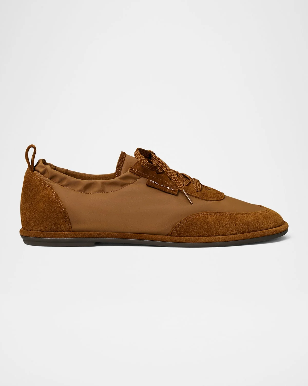 Ballet Suede and Nylon Low-Top Sneakers - 1