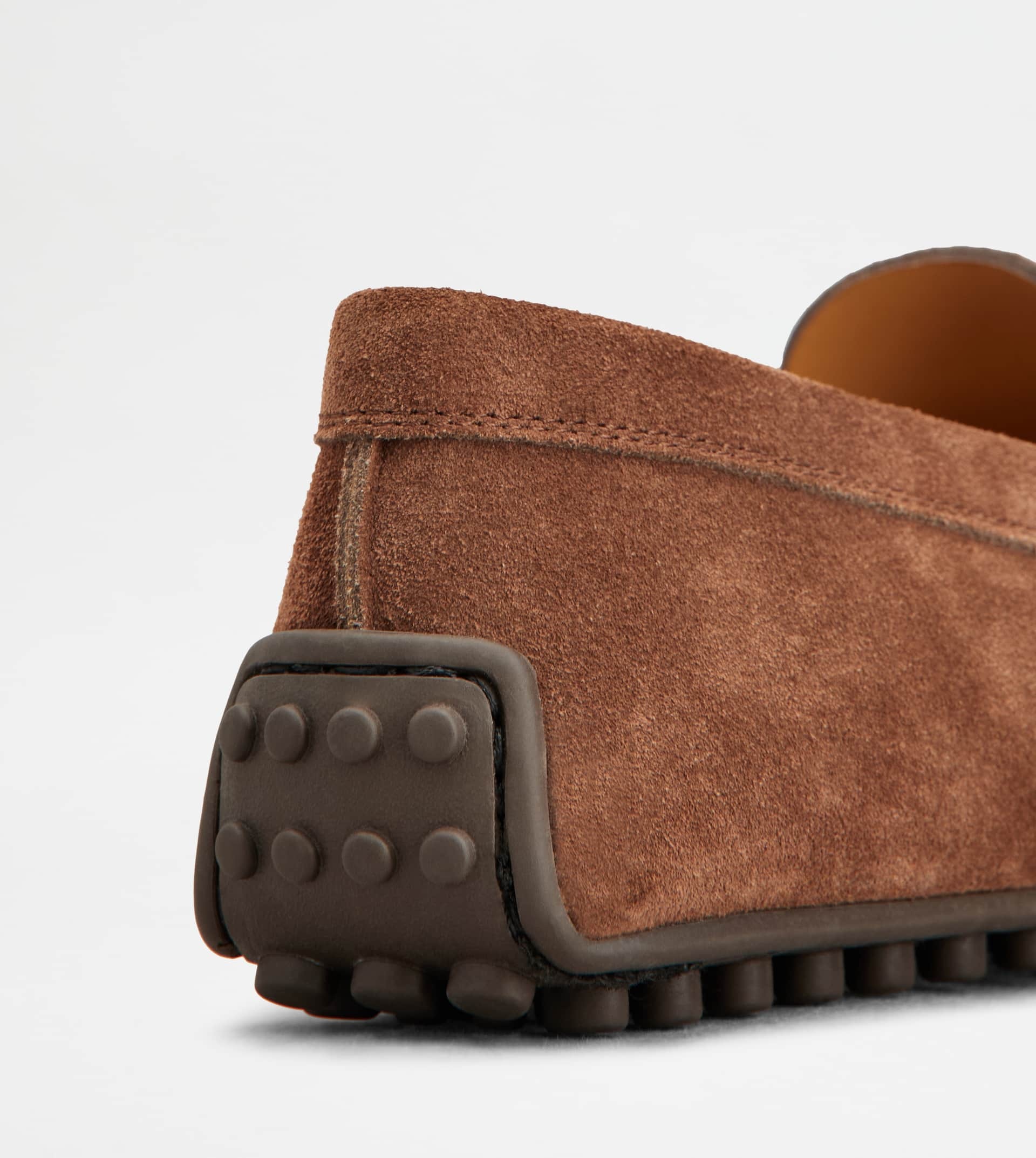 CITY GOMMINO DRIVING SHOES IN SUEDE - BROWN - 5