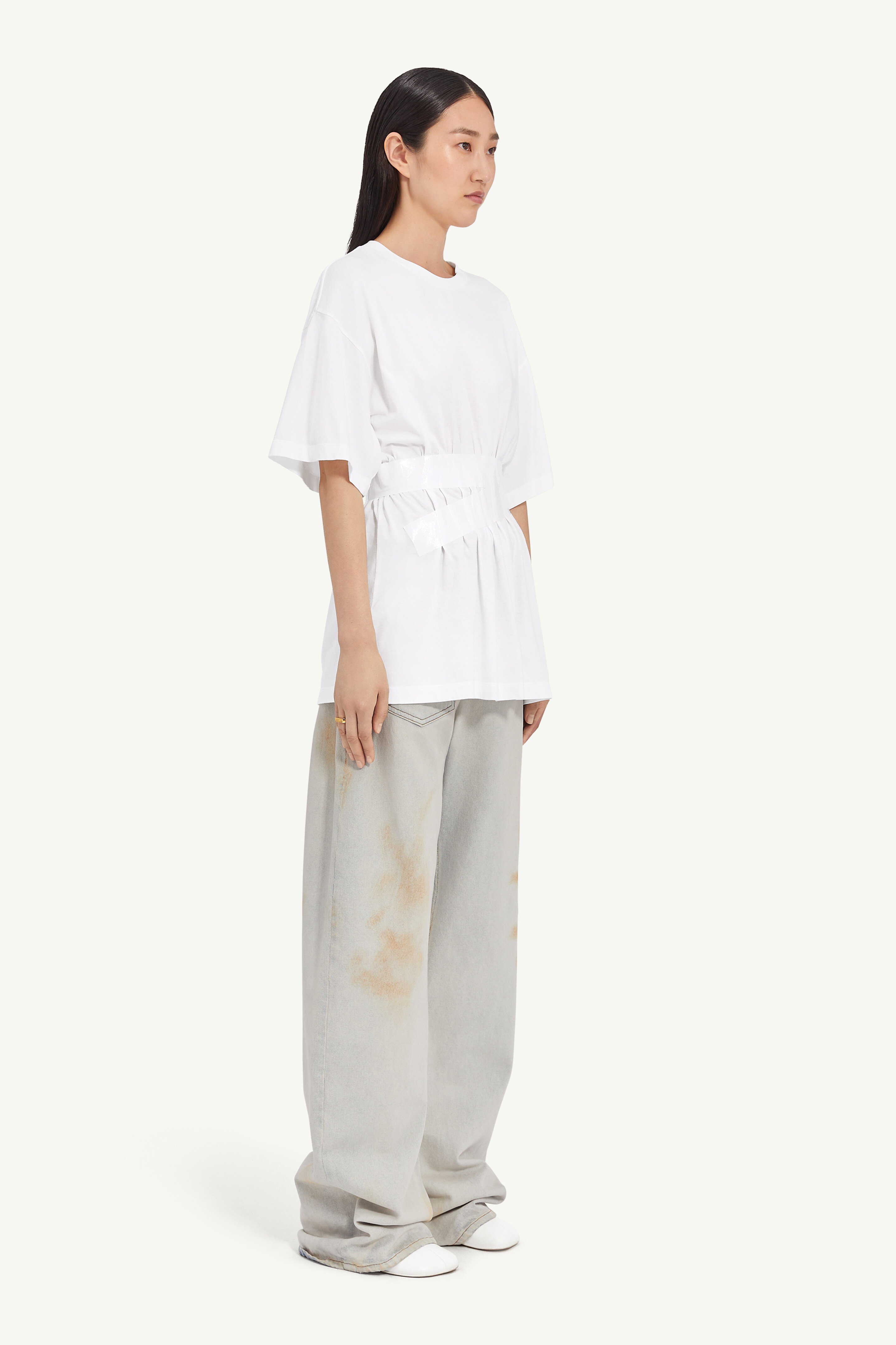 Taped jersey T-shirt - 3
