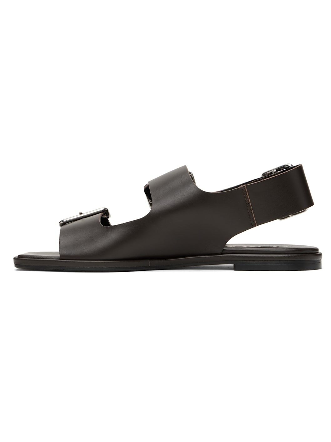 Brown Thekla Leather Slingback Sandals - 3