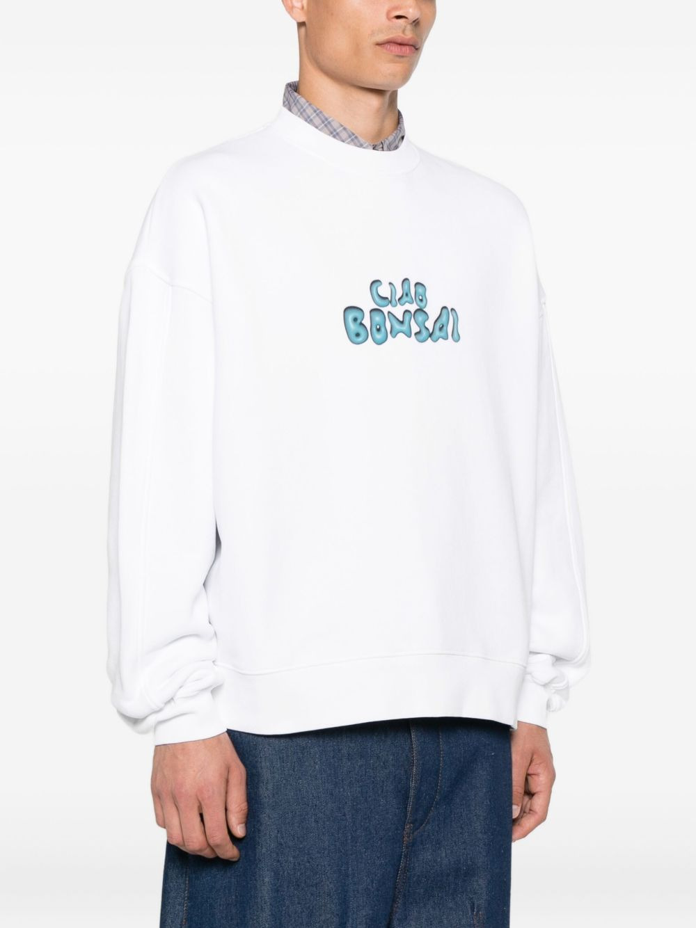 Ciao Bonsai crew-neck sweatshirt - 3