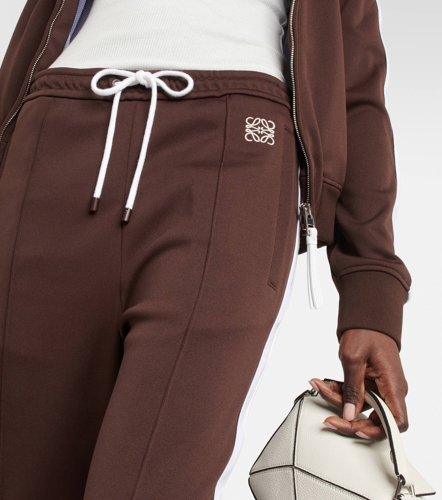 High-rise straight track pants - 4