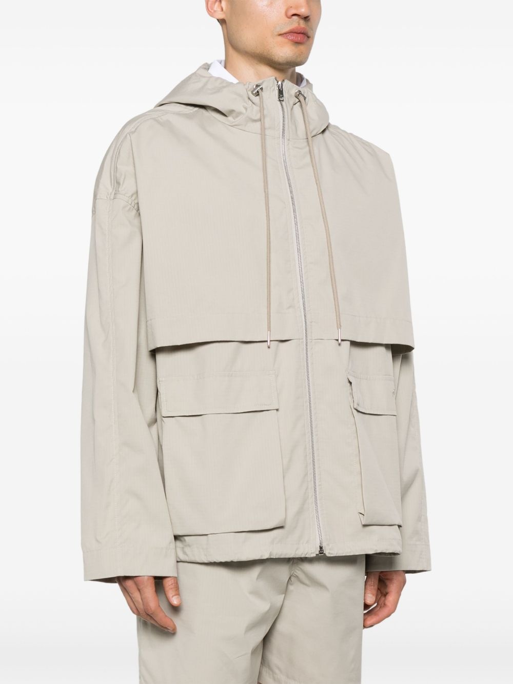 hooded windbreaker - 3