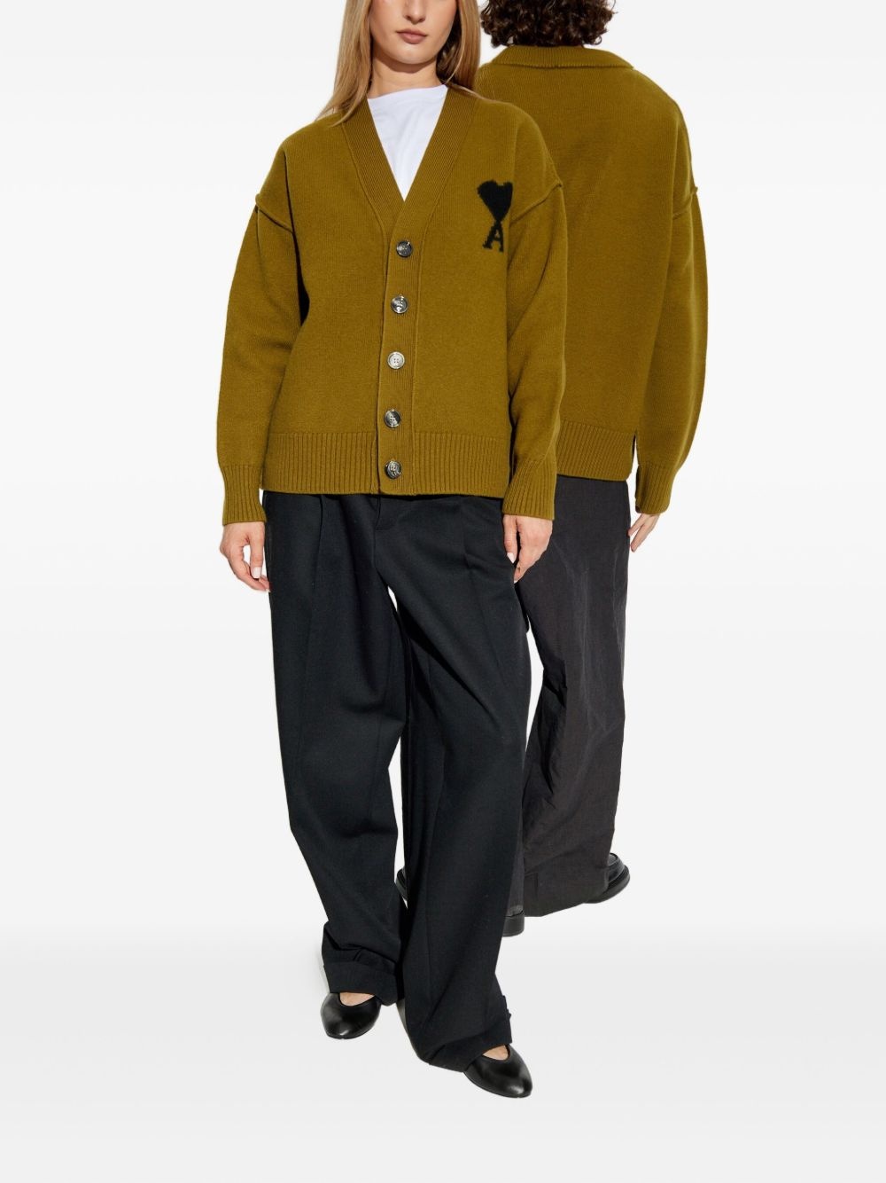 Ami de Coeur wool cardigan - 3