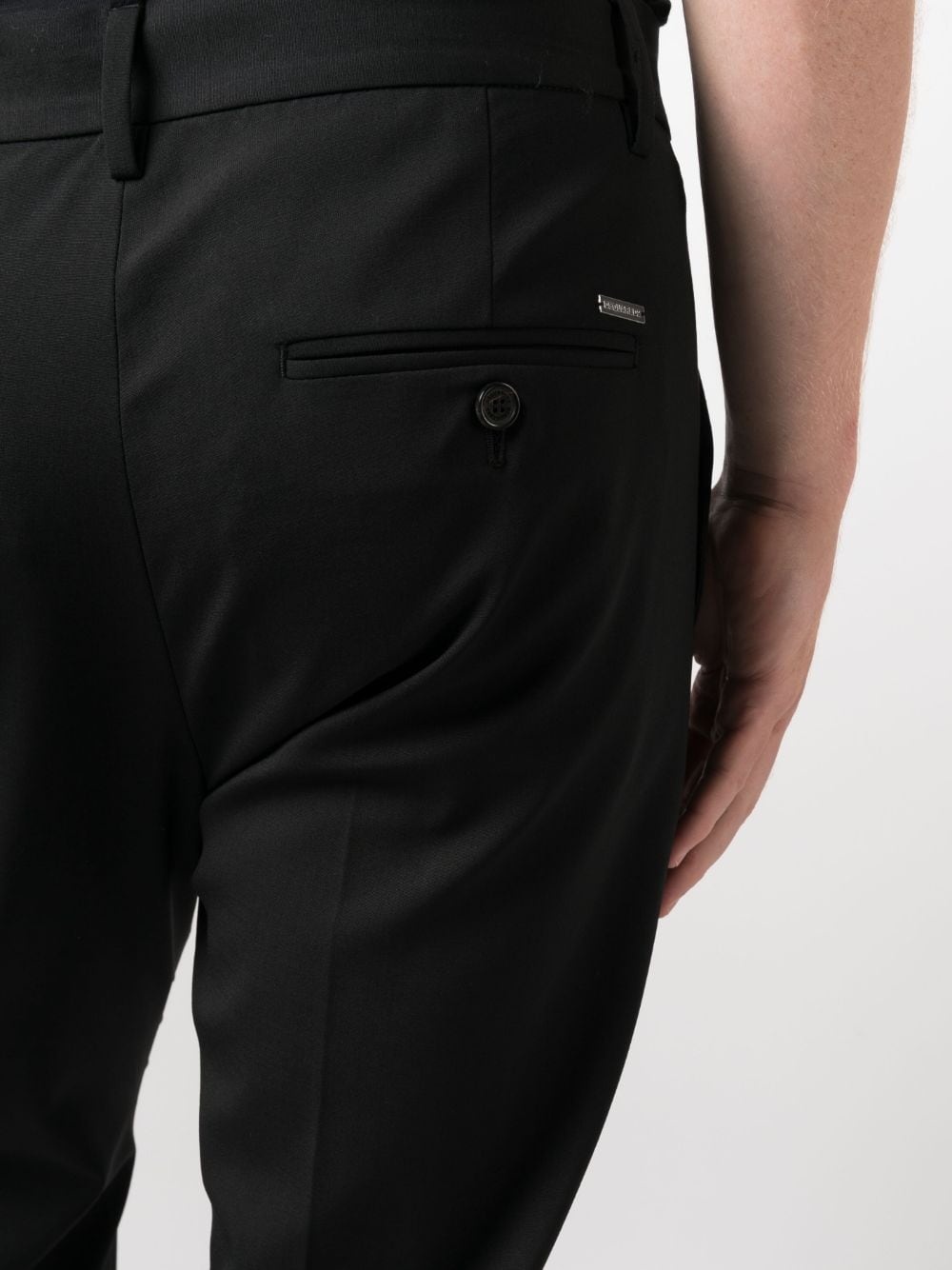virgin-wool tailored trousers - 5