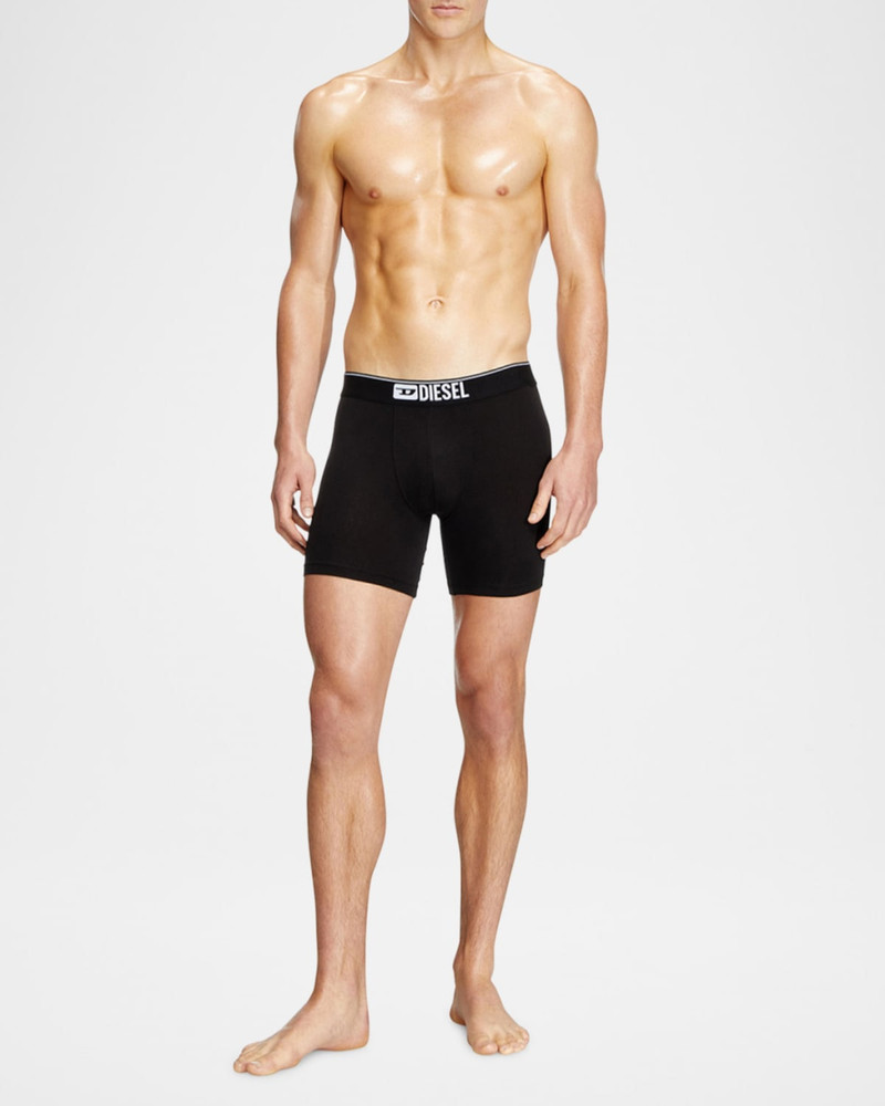 Diesel Men's Max Stretch 3-Pack Boxer Briefs outlook