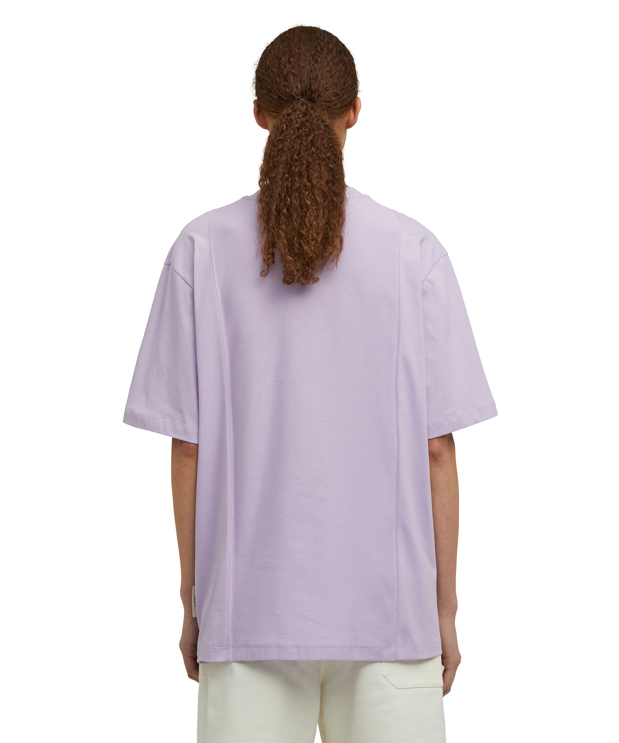 Organic cotton crewneck t-shirt from the MSGM Fantastic Green Capsule - 8