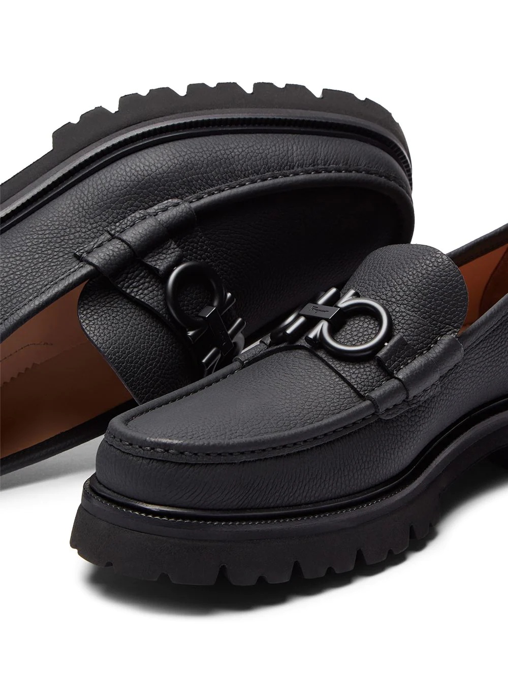 double Gancio horsebit loafers - 2