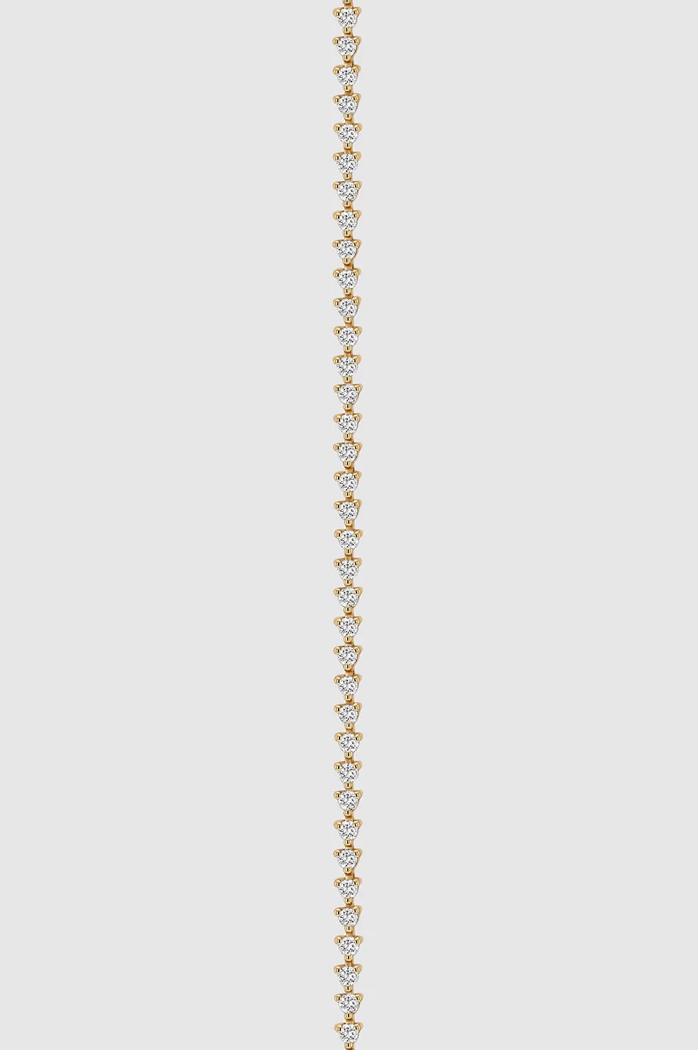 Diamond Tennis Bracelet - 14k Gold - 3