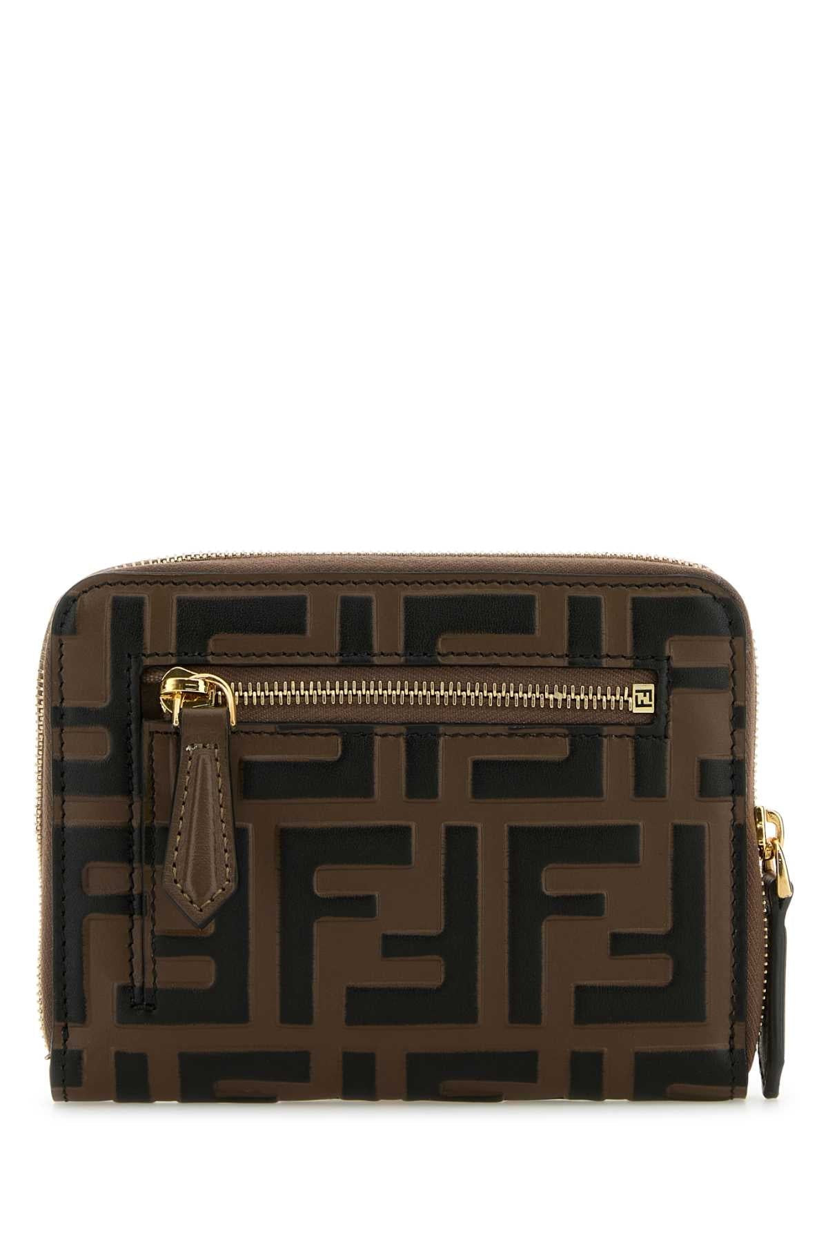 Fendi Women Printed Leather Ff Diamonds Wallet - 3