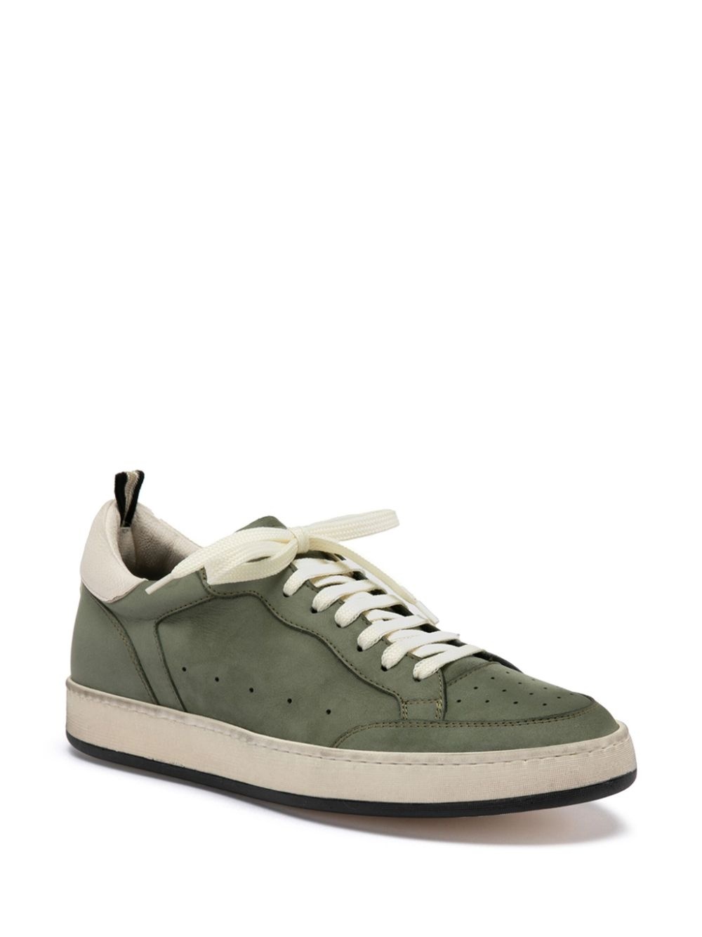 suede low-top sneakers - 2