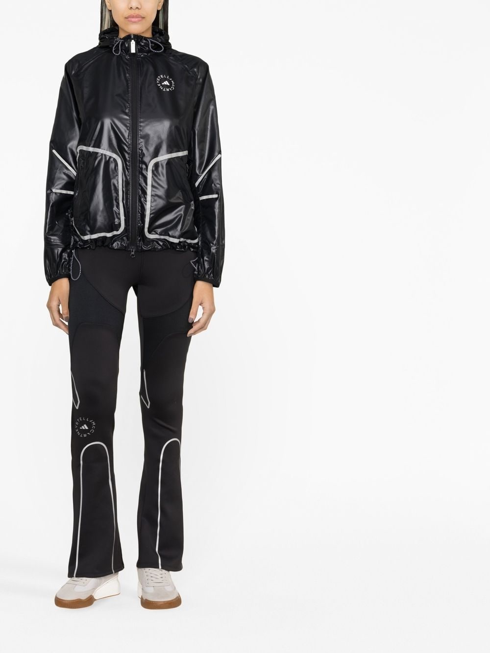 zip-up hooded jacket - 2