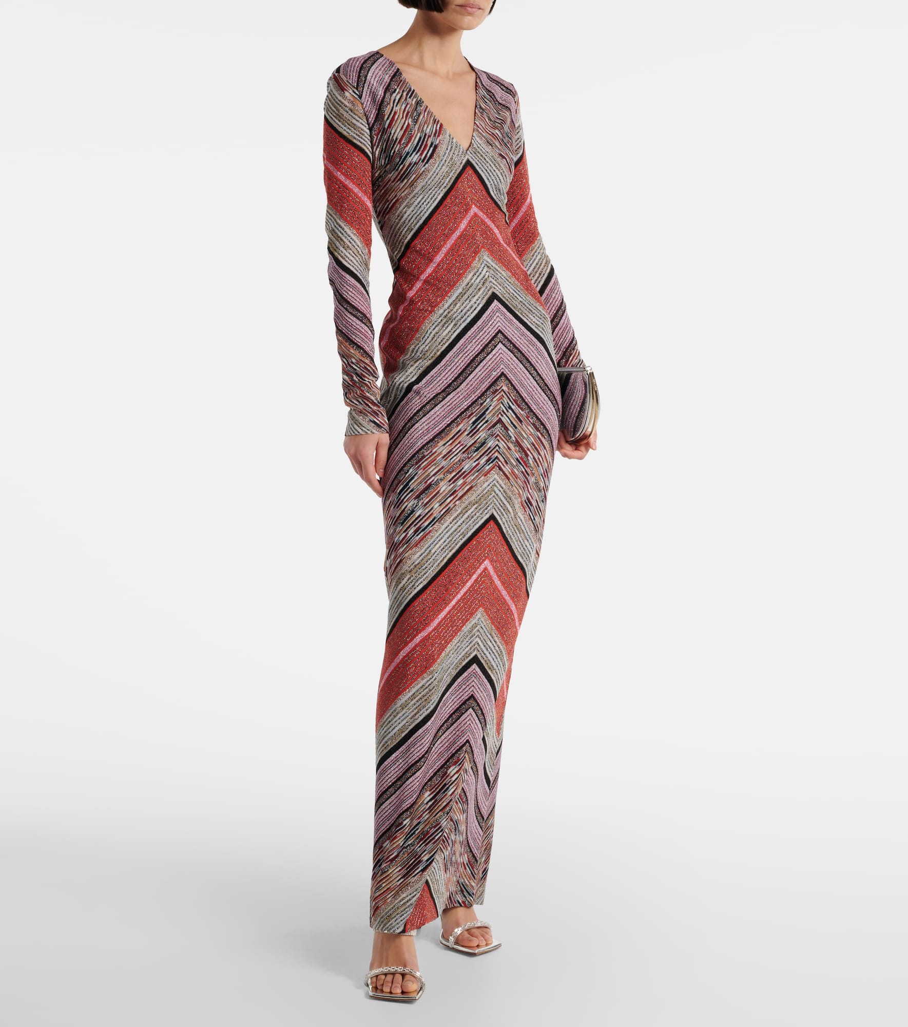 Lamé maxi dress - 2