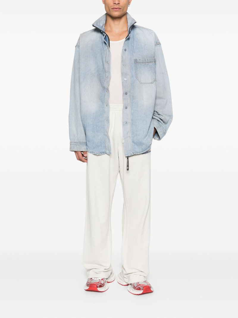 BALENCIAGA chest-pocket shirt outlook