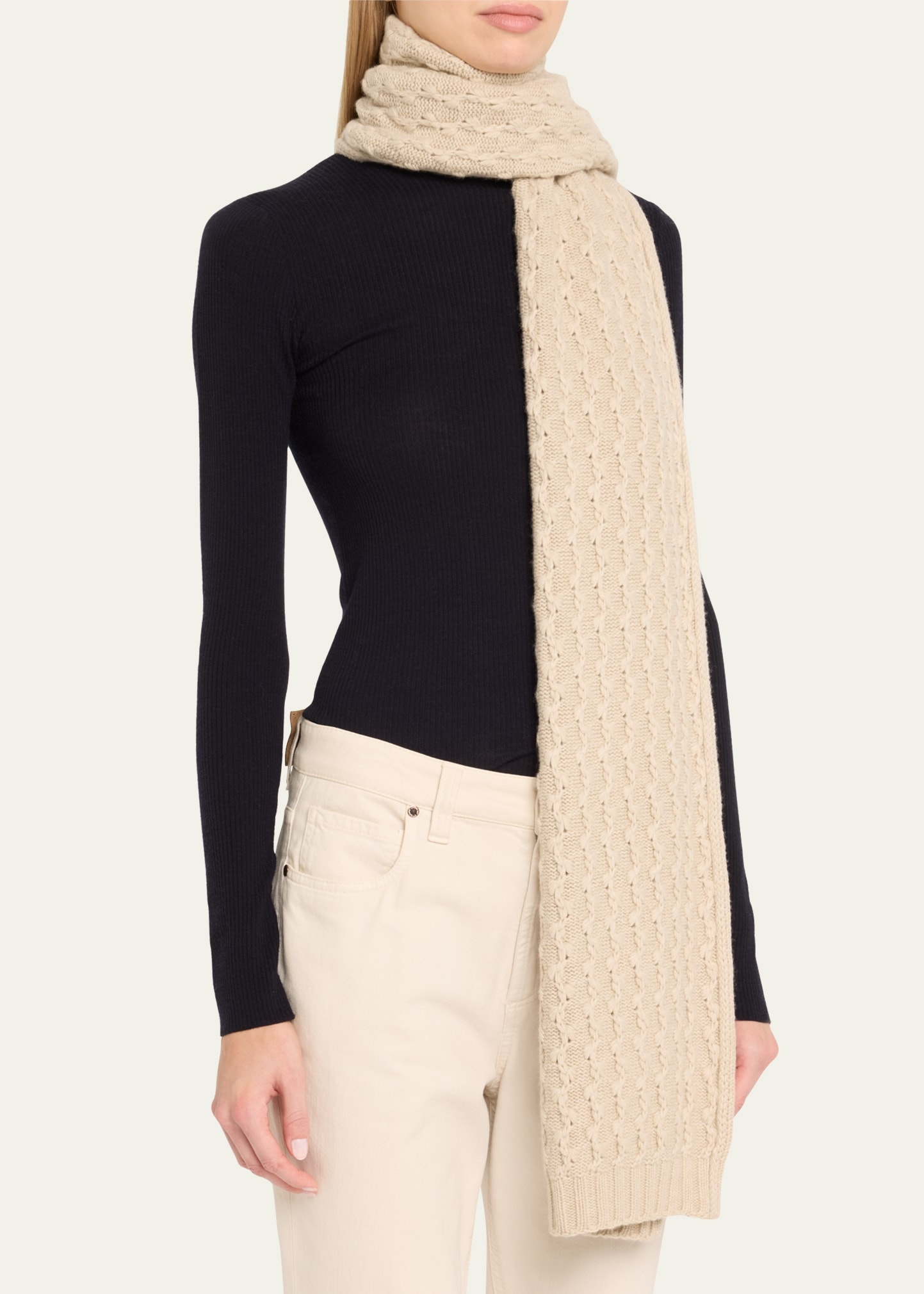 Valle Baby Cashmere Scarf - 3