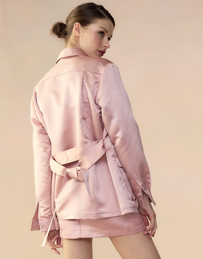 Satin Safari Jacket 5