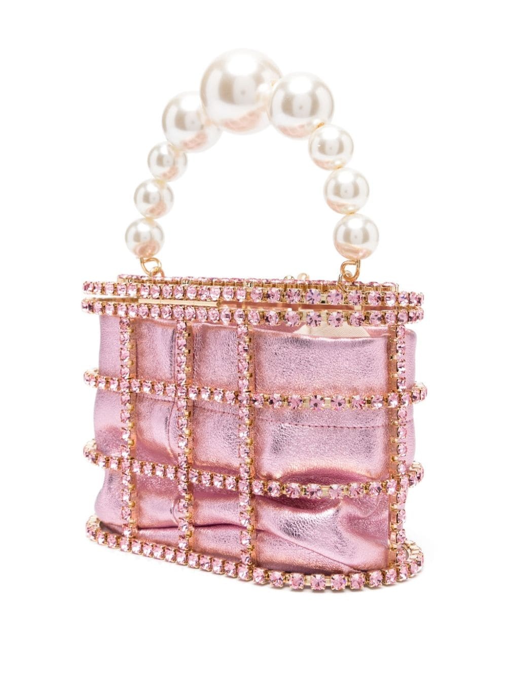 Holli crystal-embellished mini bag - 3
