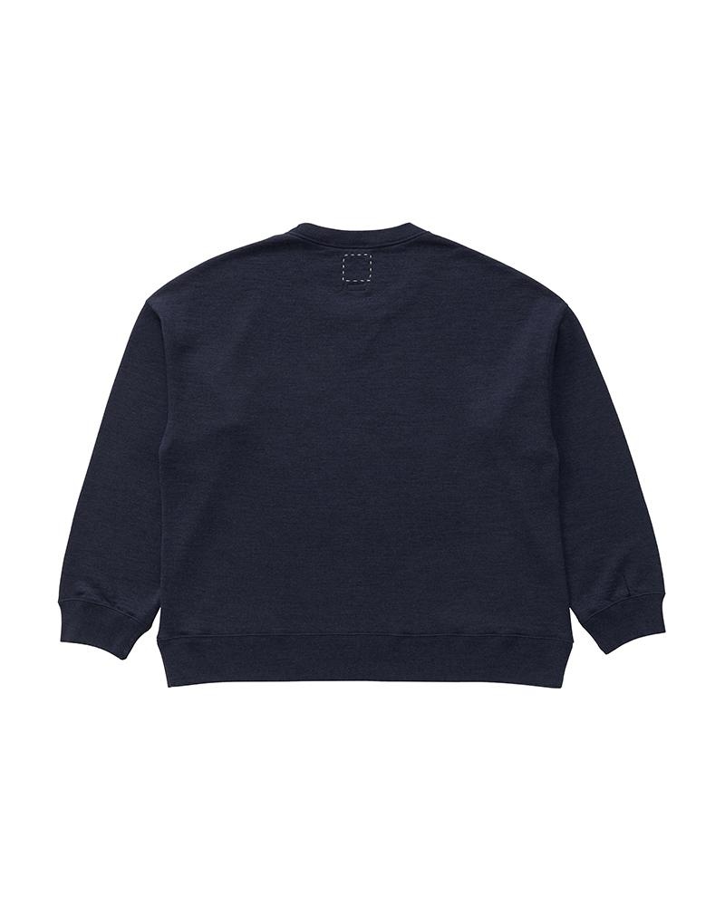JUMBO SB SWEAT L/S (SUPERFINE) NAVY - 2
