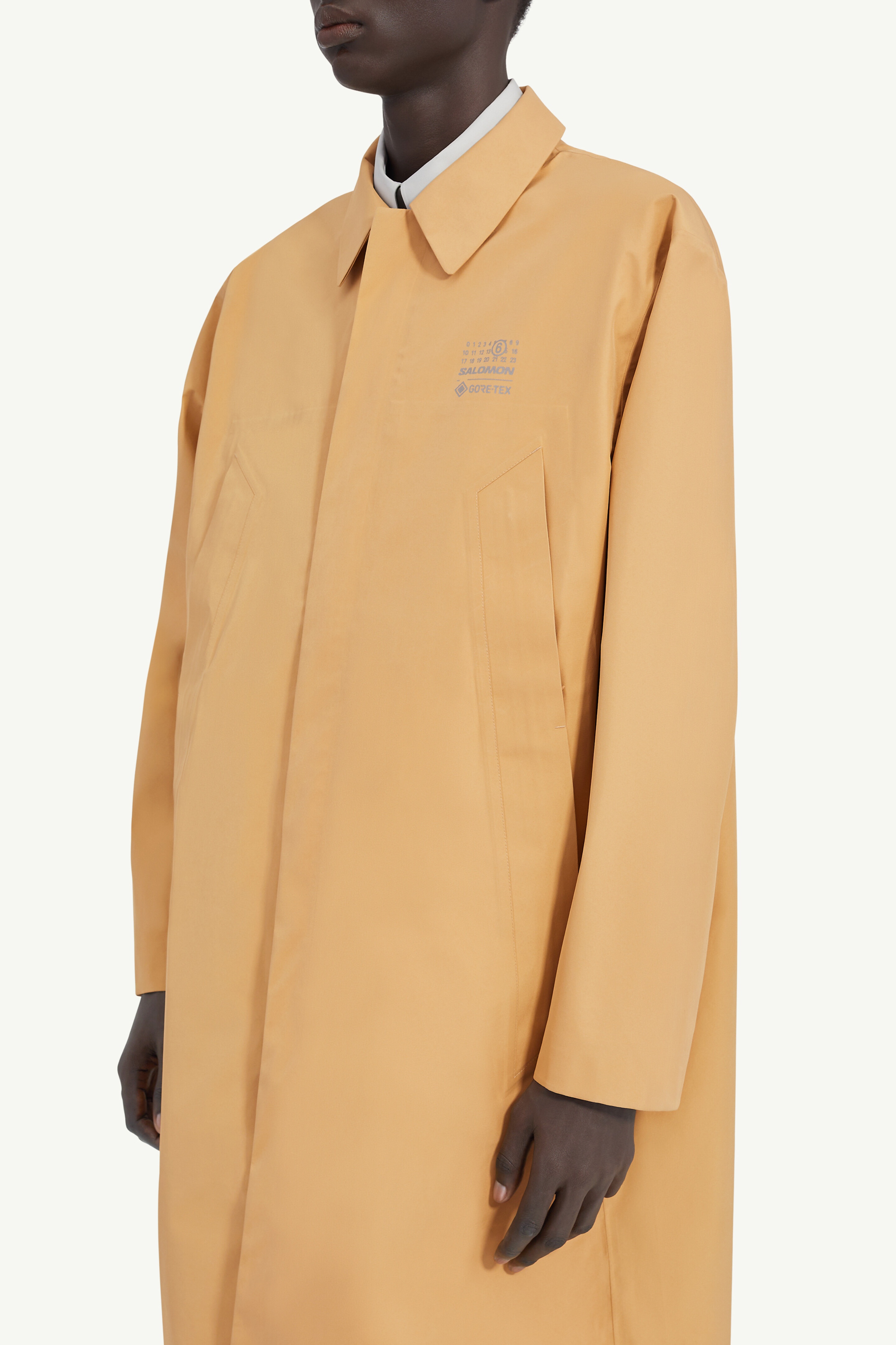 ★MM6 Maison Margiela★ Short trench jacket mud brown sand b MM6 Maison Margiela Cropped Trench Jacket | Shopbop