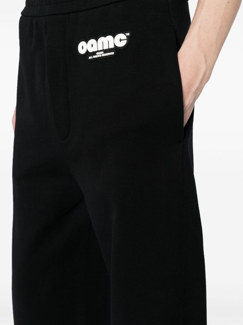 logo-patch track pants - 5