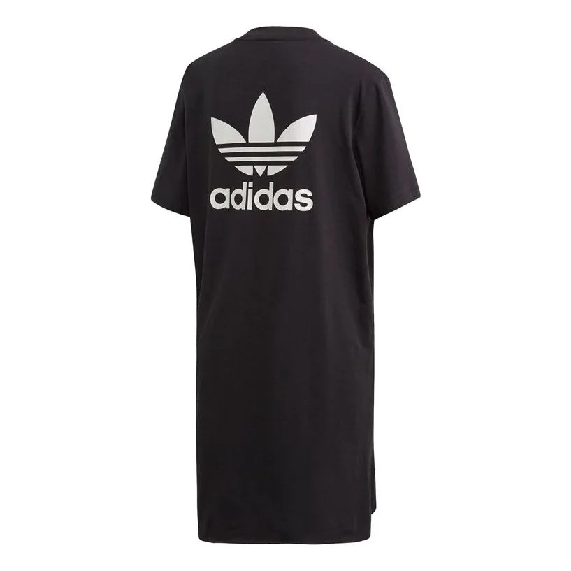(WMNS) adidas Trefoil Dress 'Black White' FM3276 - 1