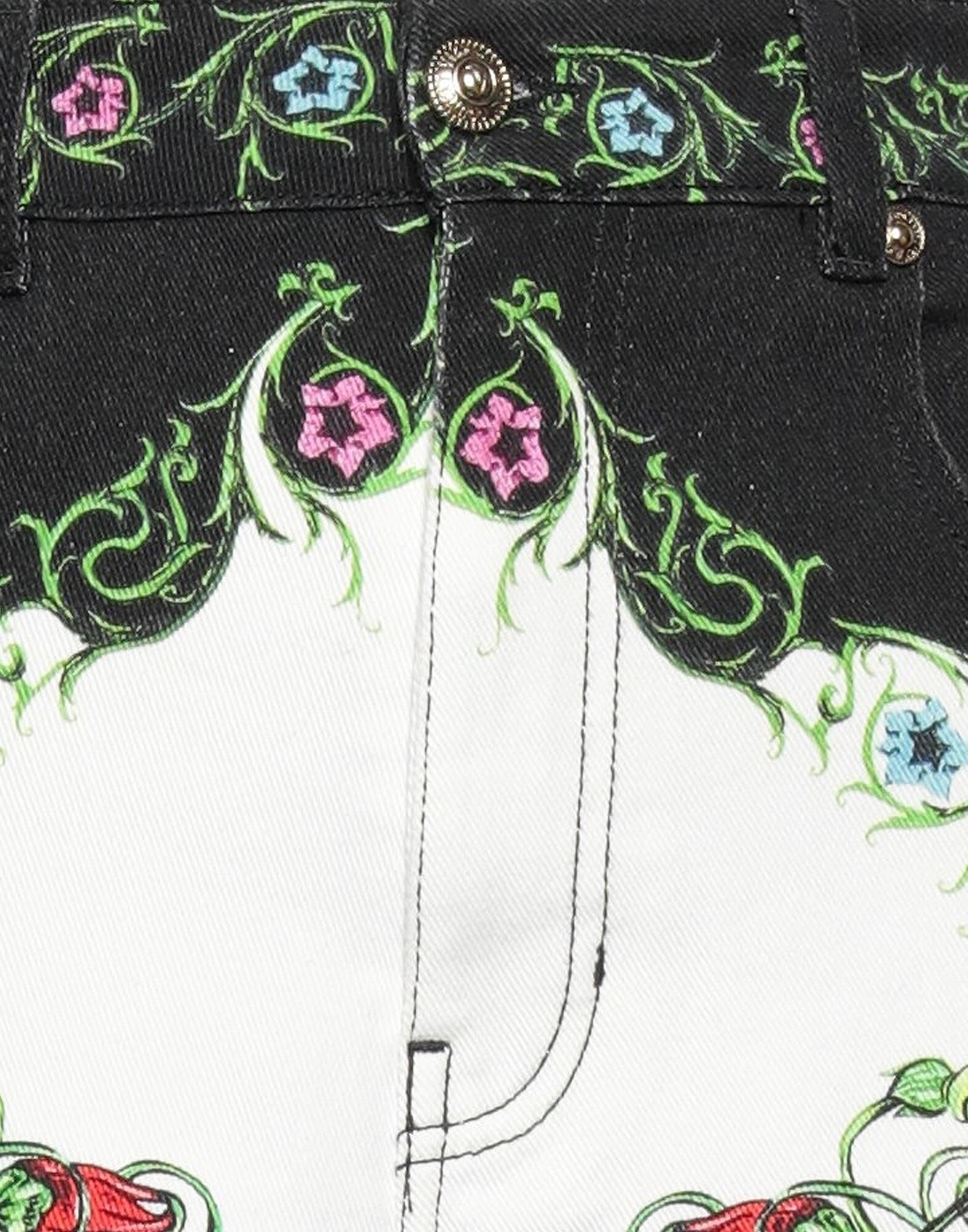 White Women's Denim Shorts - 4