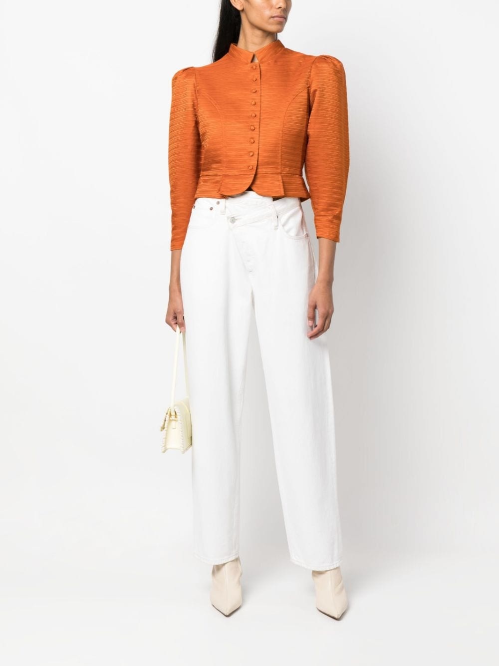 Amoako button-fastening jacket - 2