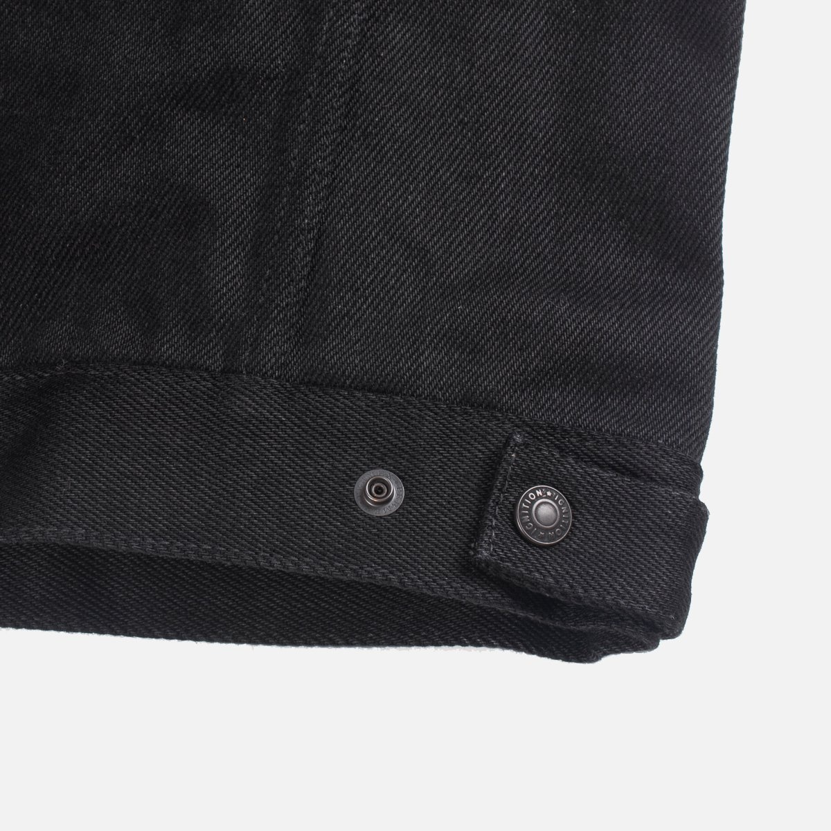 IGW-201B Ignition Works 20oz Denim Tracker Vest - Black - 8
