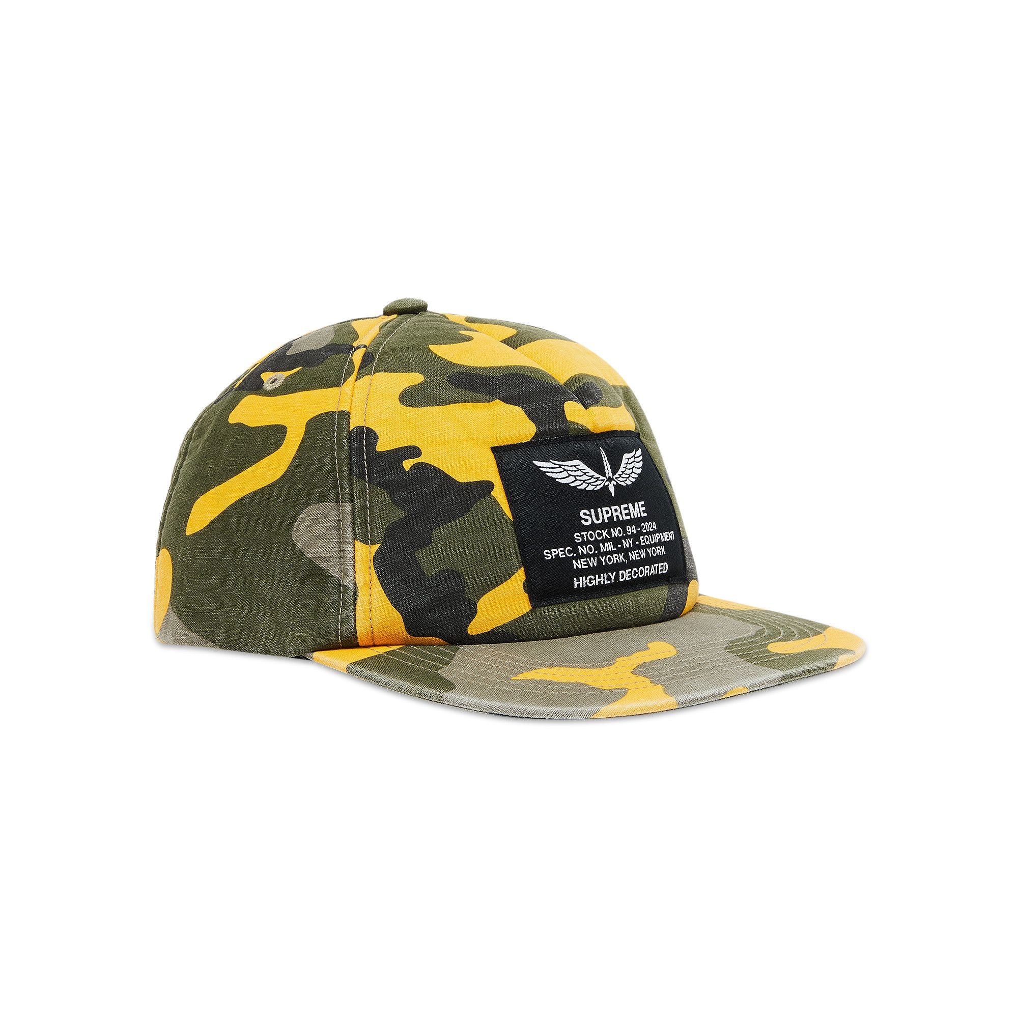 Supreme Surplus 5-Panel 'Yellow Camo' - 2