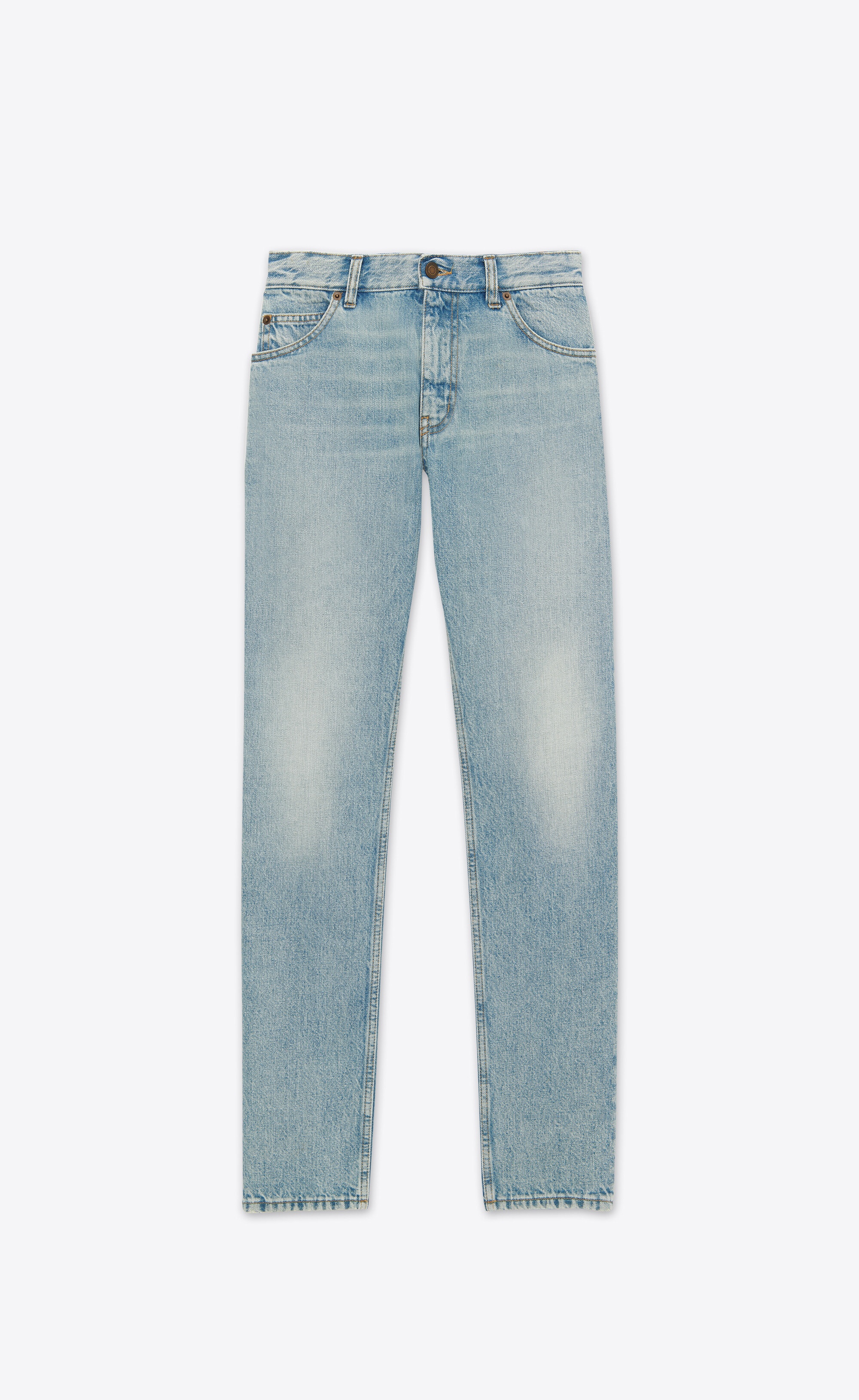 cindy jeans in dark summer blue denim - 1
