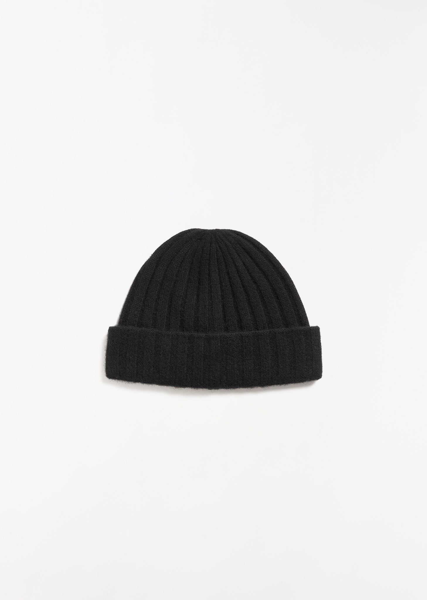 Cashmere Beanie — Black - 1