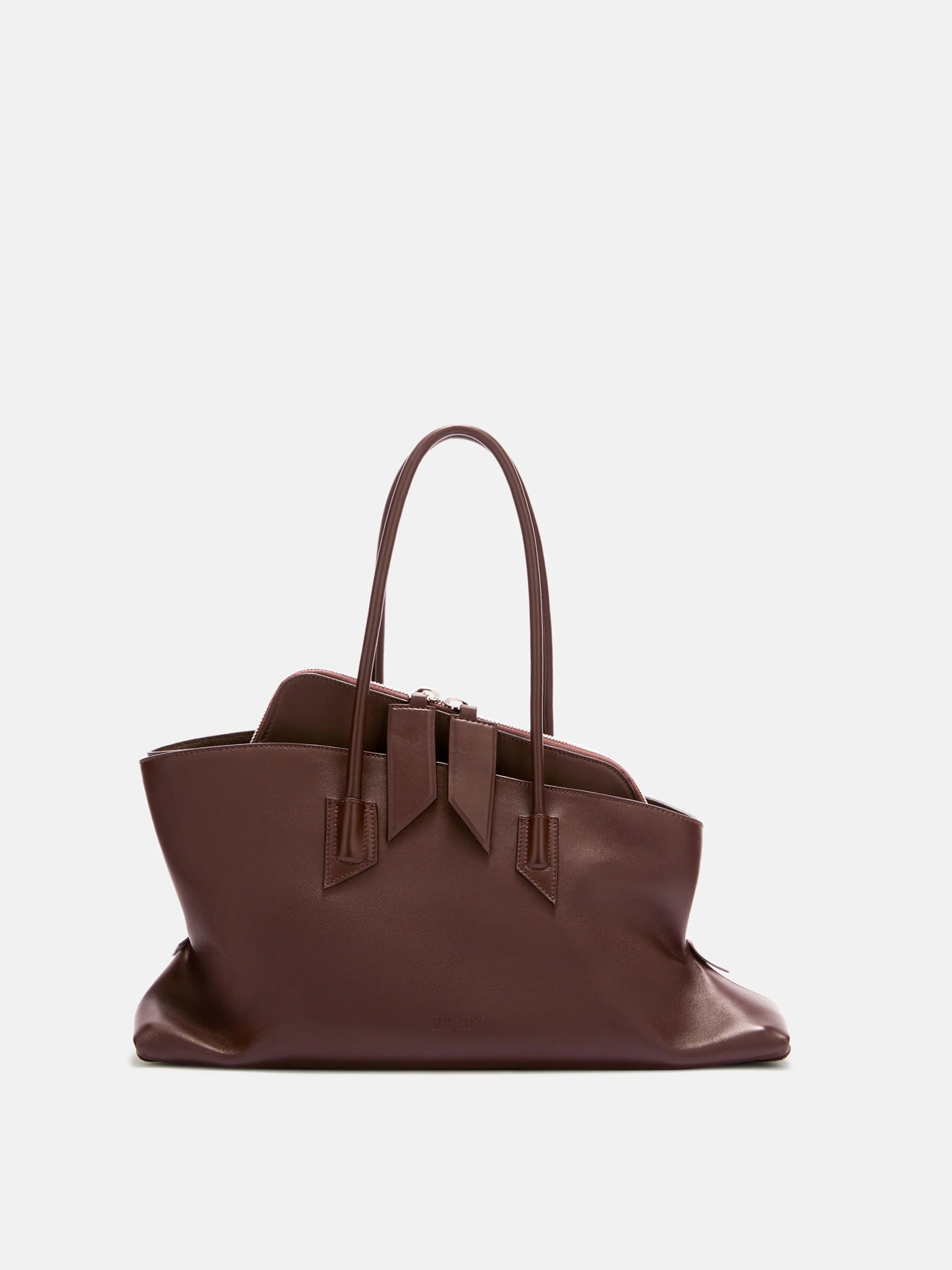 ''LA PASSEGGIATA MEDIUM'' DARK BROWN TOP HANDLE - 1