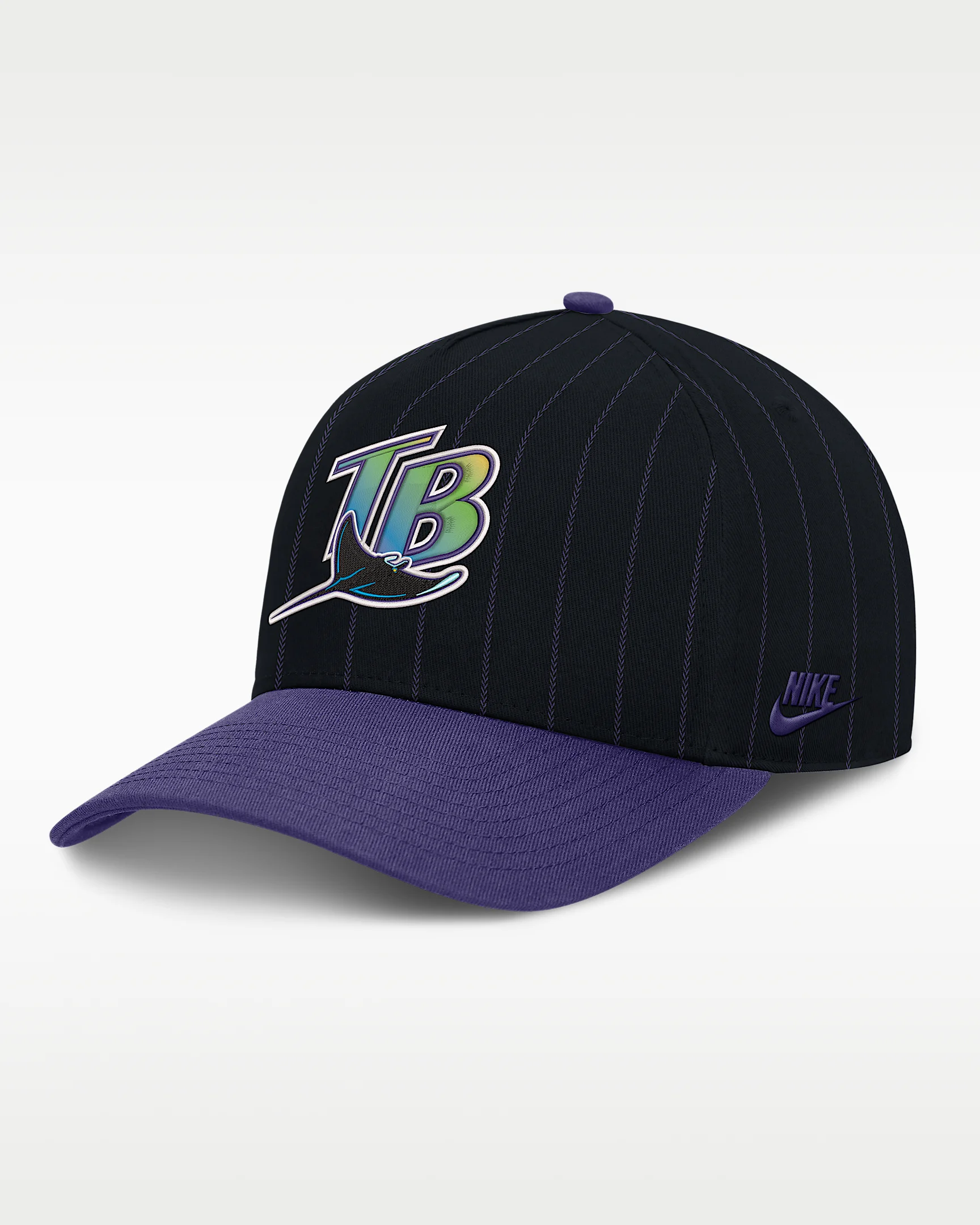 Tampa Bay Rays Cooperstown Rise Men's Nike MLB A-Frame Adjustable Hat - 1